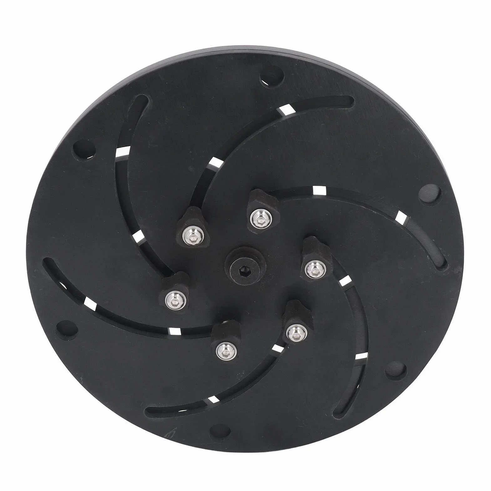 Longworth Chuck , odporny na zużycie , czarny stop aluminium M33 , uchwyt do obróbki drewna , łatwy w użyciu , do frezarek (300 mm)