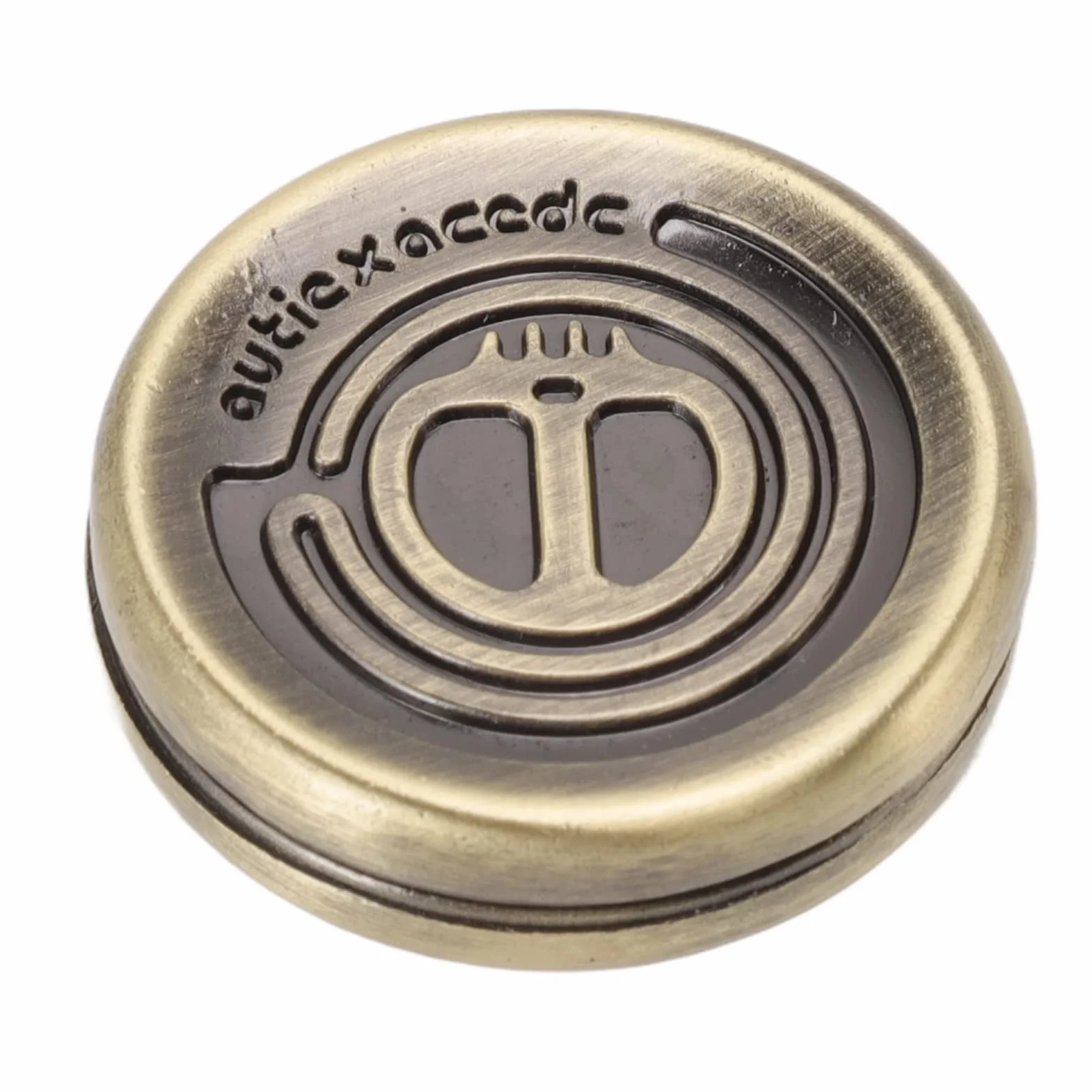 Suwak Magnetyczny, Fidget Haptic Coins EDC Metalowe Zabawki Fidget Lęk Odstresowanie ADHD Autyzm Zabawki Sensoryczne Zabawki Obrotowe Push Fidget Zabawki na Biurko Prezenty dla Dzieci i Dorosłych