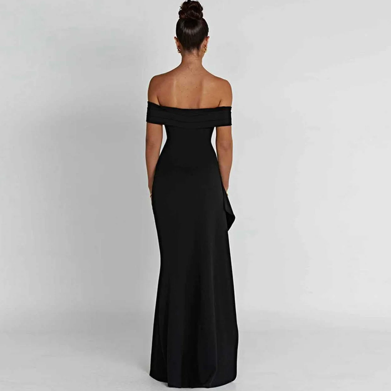 Sukienka imprezowa dla kobiet seksowne sukienki rozcięte bodycon sukienki na jedno ramię formalne rozcięcie sukienka moda slim fit długa sukienka wieczorowa dla gości weselnych na imprezę