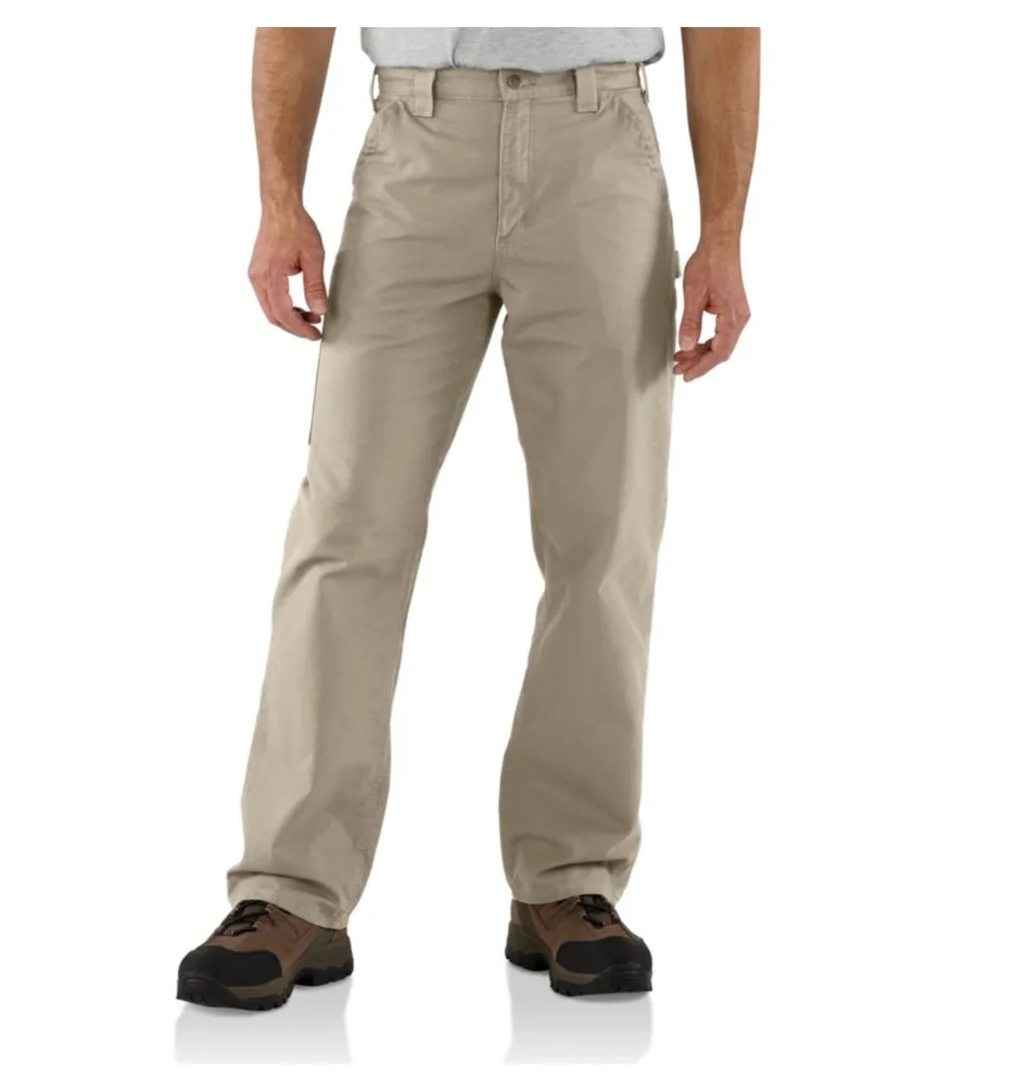 Carhartt Canvas Work Dungaree Pant B151 - Płótno robocze spodnie ogrodniczki B151 Mężczyźni