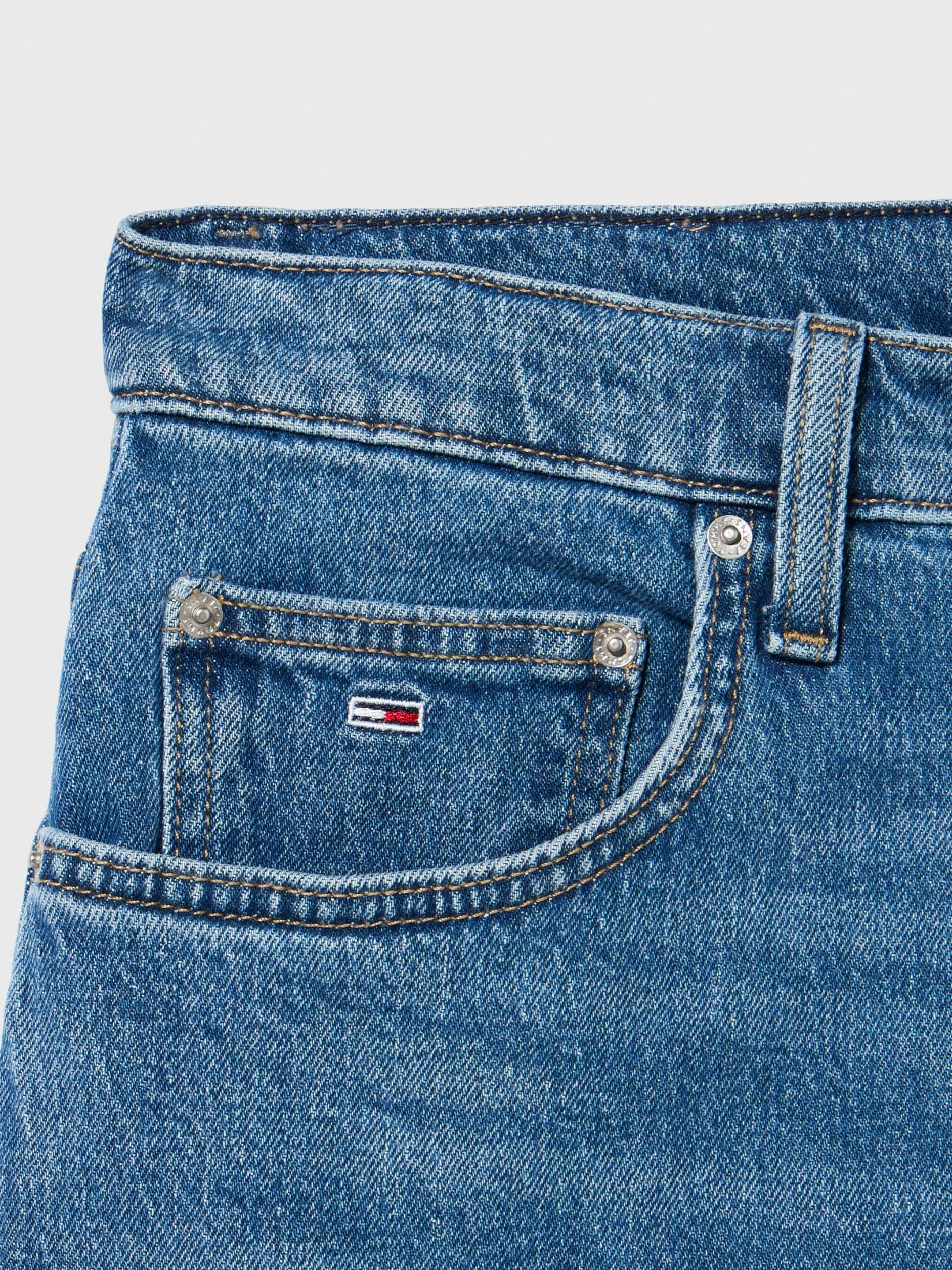 Tommy Jeans Mom Jean Uh Tpr Ch0130 Dw0dw19245 - Stożkowy Kobiety