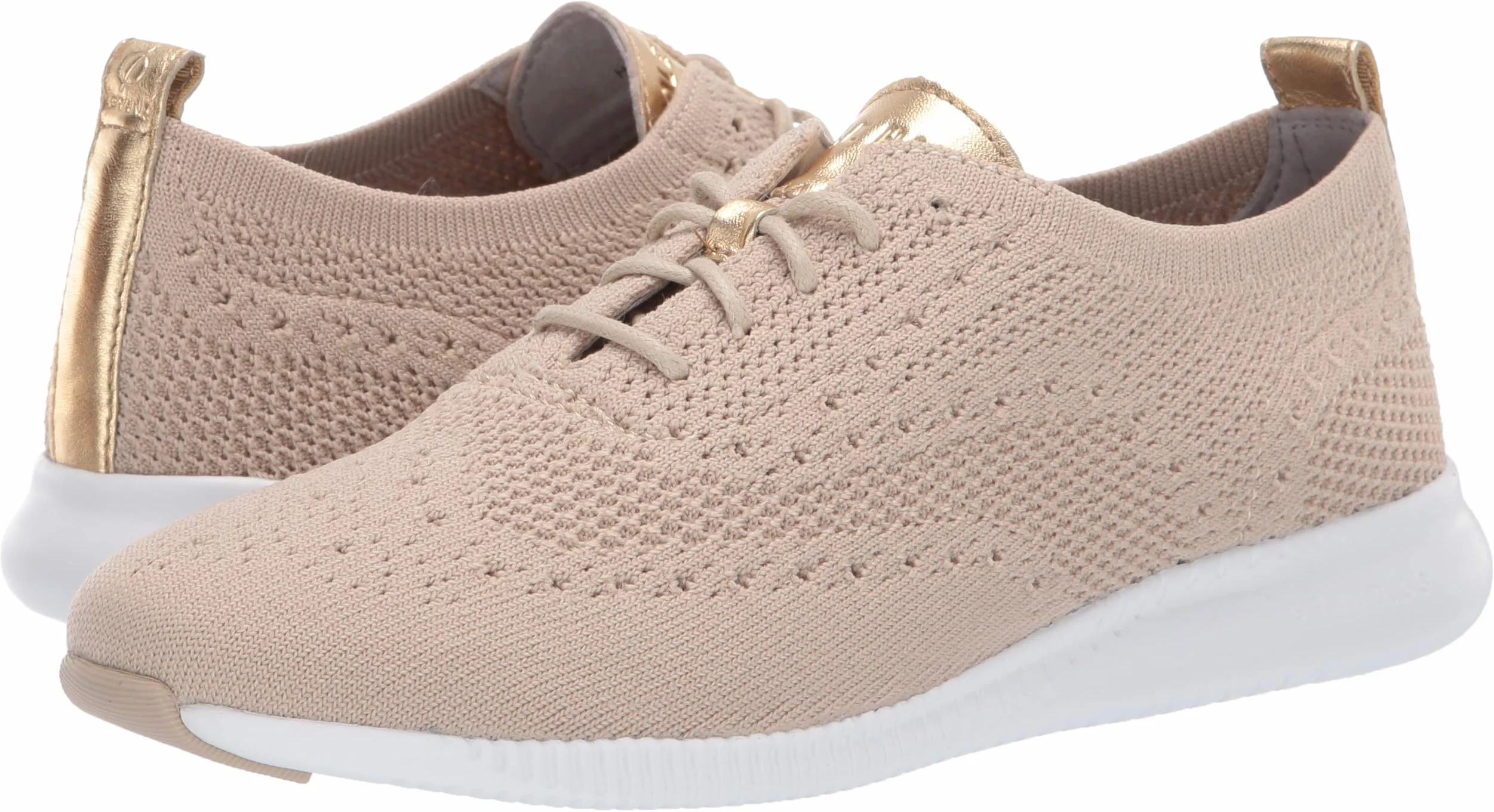 Cole Haan 2. Zerogrand Stitchlite Oxford, Wygląd dzianiny Rye biały, 39 EU