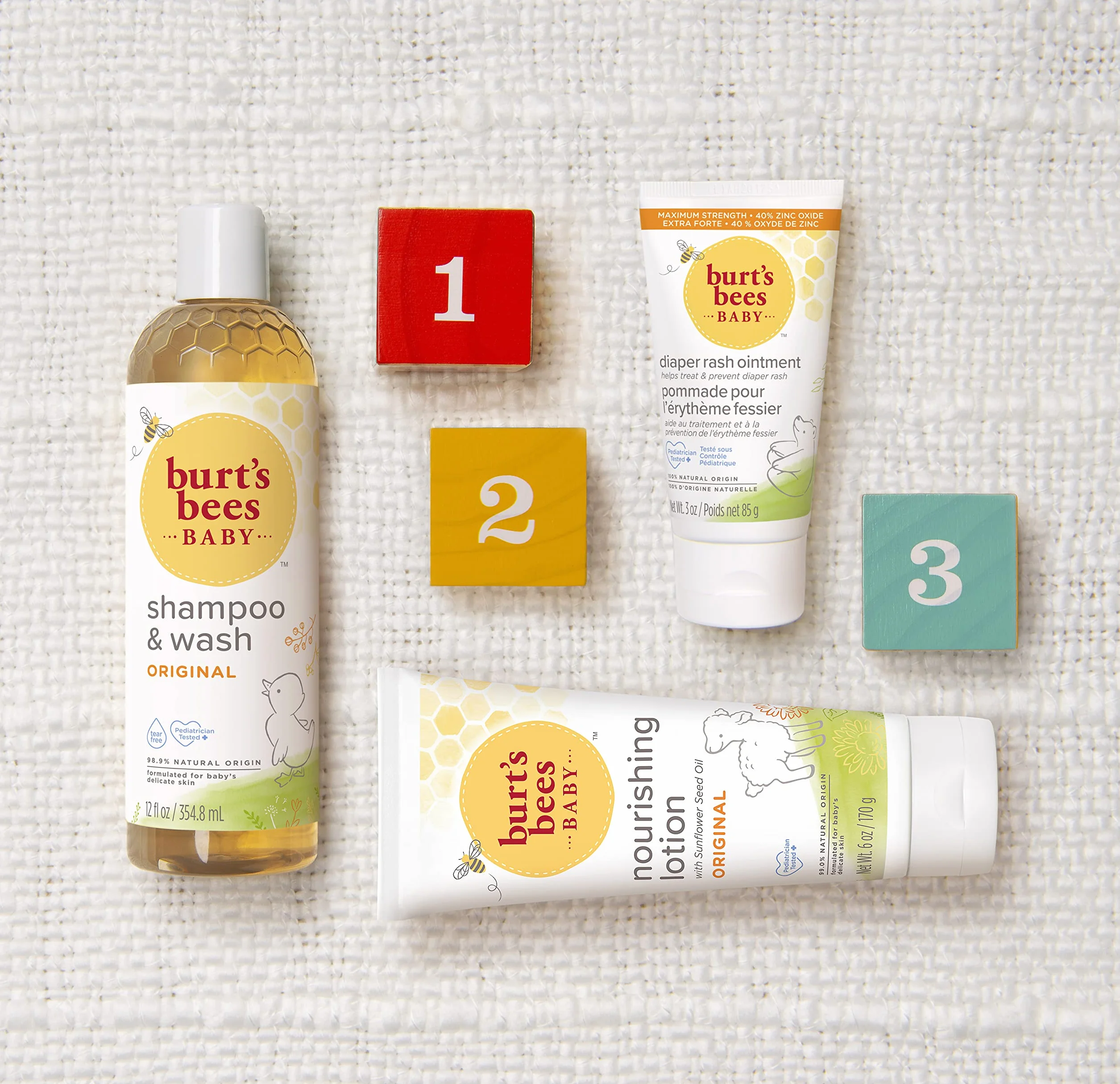 Burt's Bees Balsam do pielęgnacji niemowląt, oryginalny balsam do pielęgnacji niemowląt, tubka 170 g