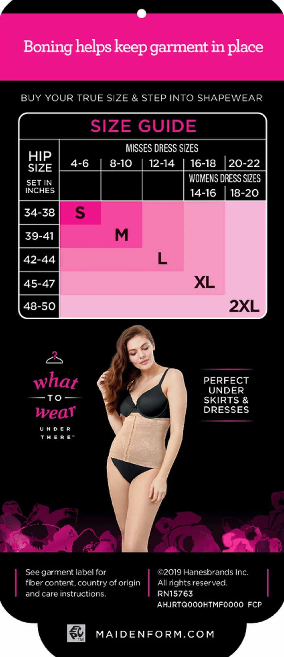 Maidenform gorset w talii Take Inches Off Waist Nipper