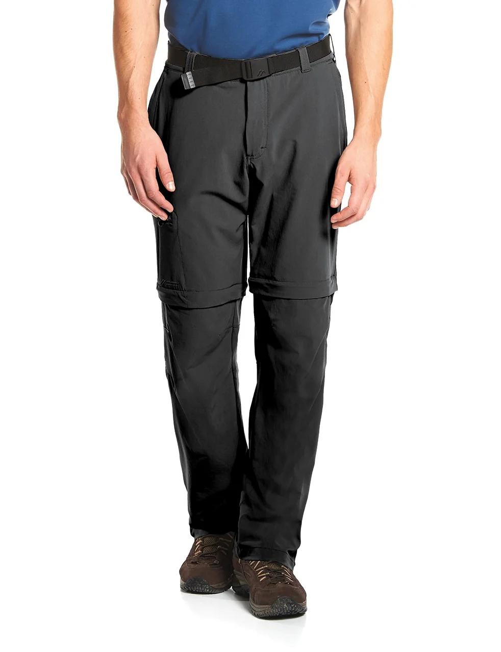 Maier Sports Męskie spodnie Tajo funkcjonalne outdoorowe stretch T Zip