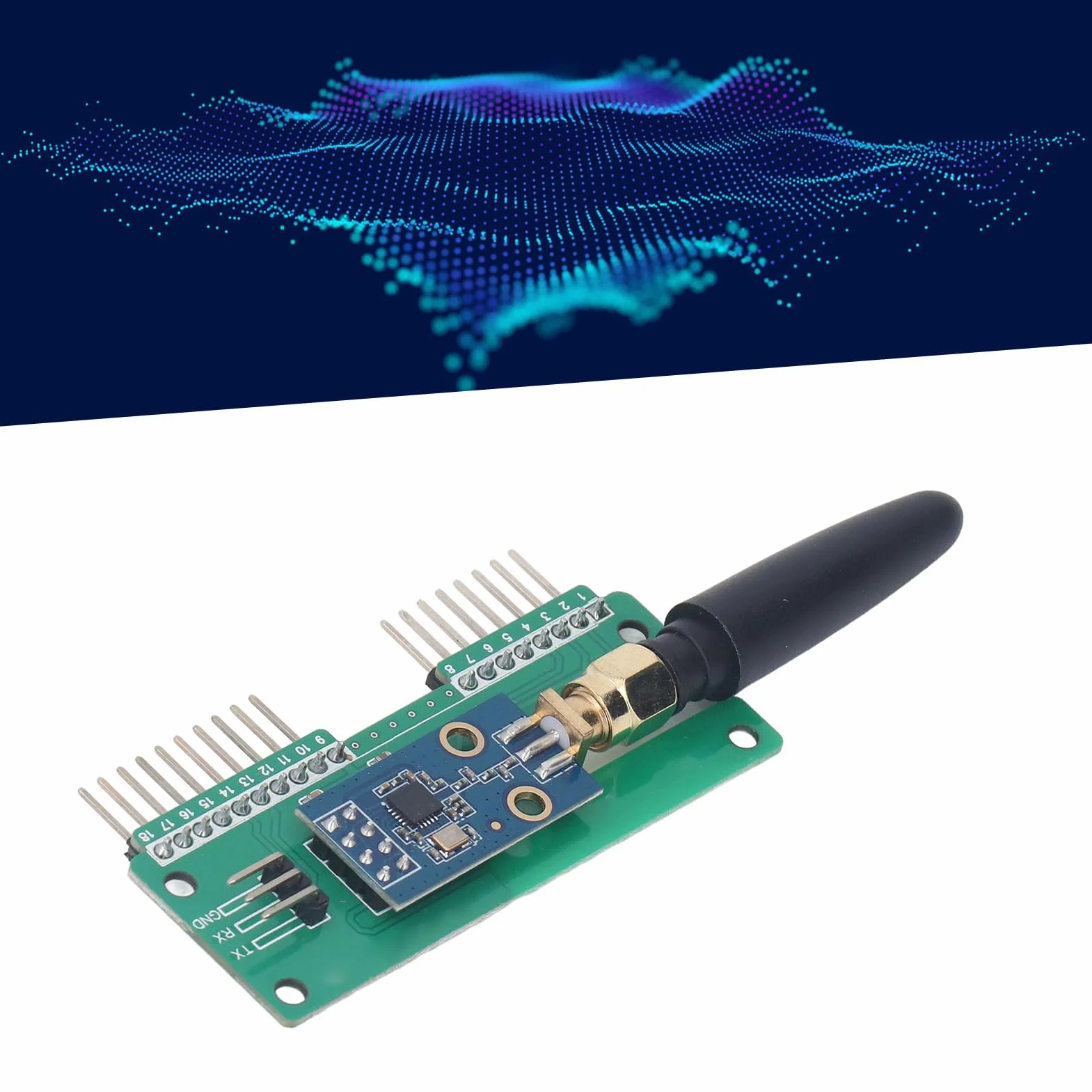 YWBL-WH CC1101 Moduł 433 MHz RF RF Transceiver Rozszerzenie Devboard Zdalny Emulator sygnał i Odbiornik dla Flipper Zero