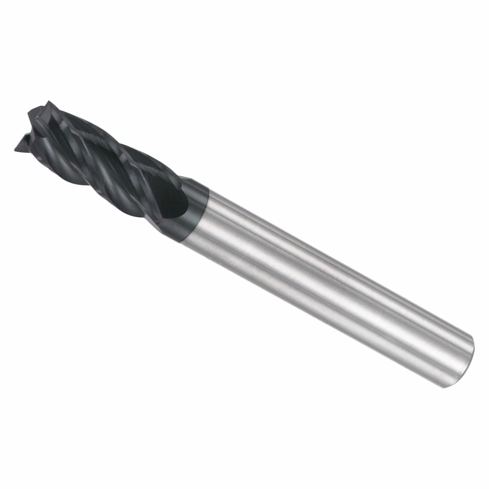 Frez do nosa, 6 mm x 15 mm cięcie 6 mm trzpień, AlTiN powlekany P05 węglik 4 rowki CNC Frez - (do frezowania stali nierdzewnej hartowanej)
