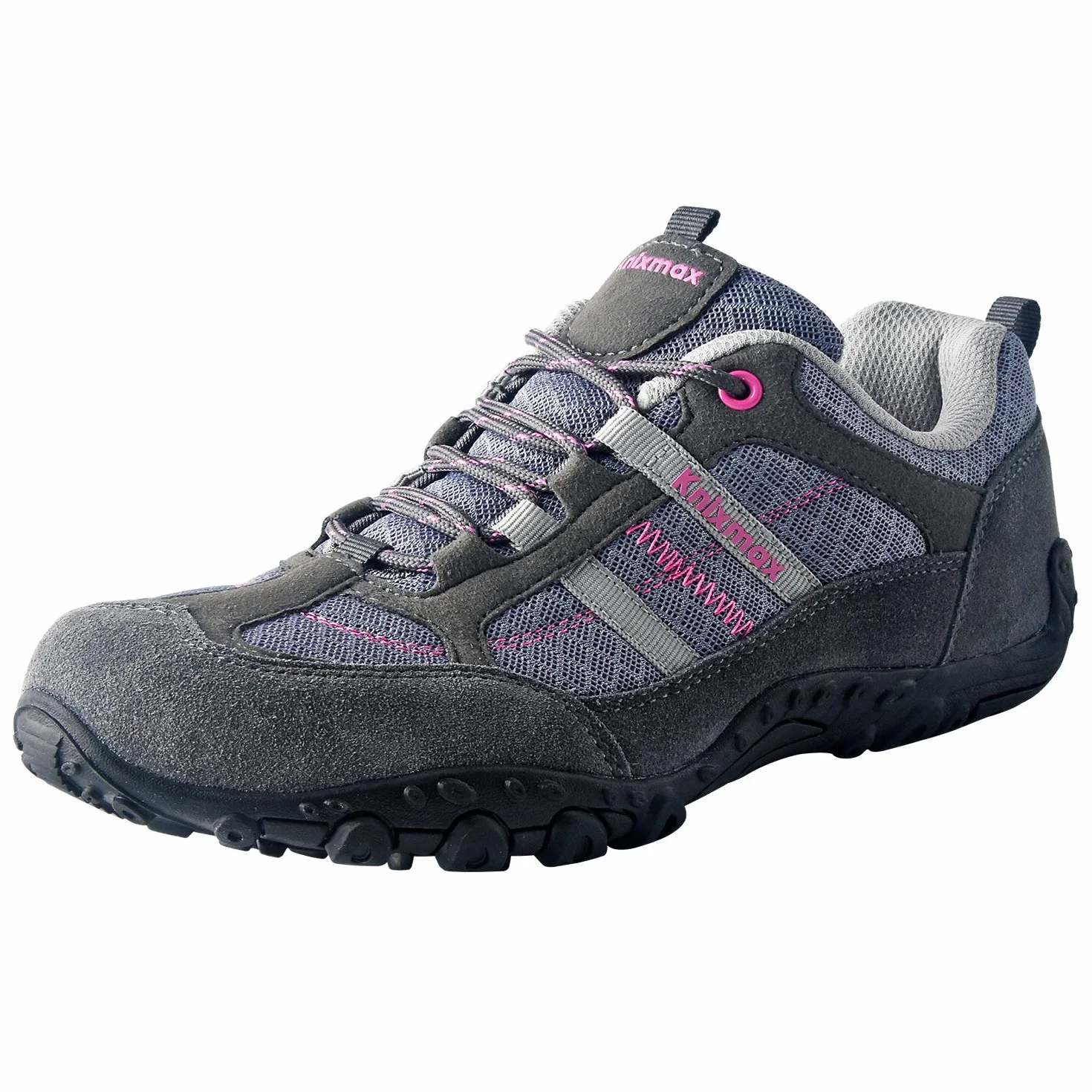 Knixmax Buty trekkingowe dla kobiet i mężczyzn, lekkie buty trekkingowe, buty outdoorowe, oddychające, antypoślizgowe, rozm. 36-46