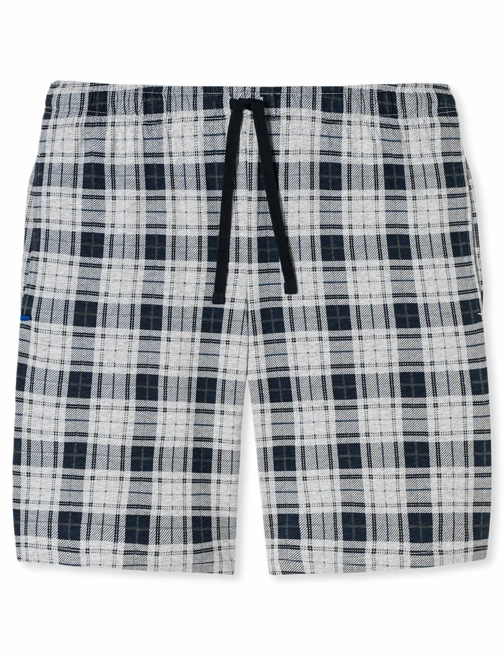 Schiesser Dolna część od piżamy Mężczyźni Schiesser Herren Schlafhose Kurz Bermuda Web - Mix + Relax - Organic Cotton