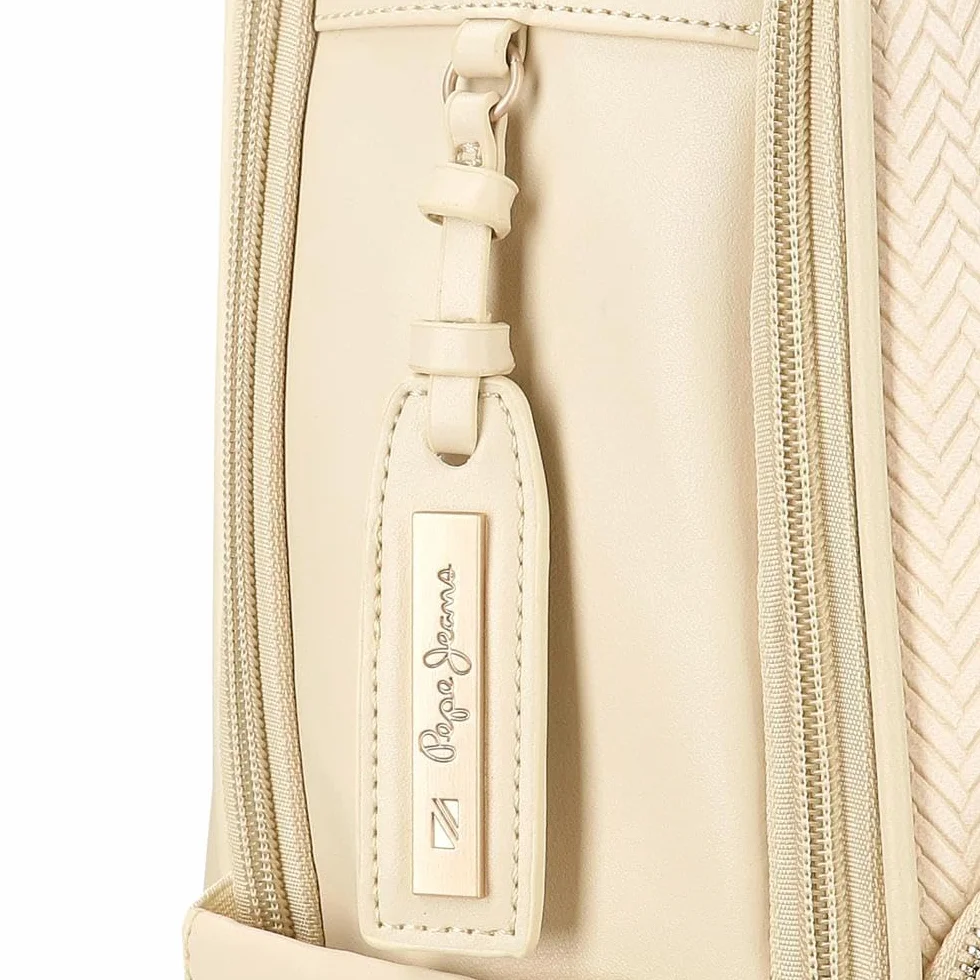 Pepe Jeans Sprig Torba na ramię Beżowy 21x4x5 cm Sztuczna skóra by Joumma Bags, beż, Talla única, torebka na ramię