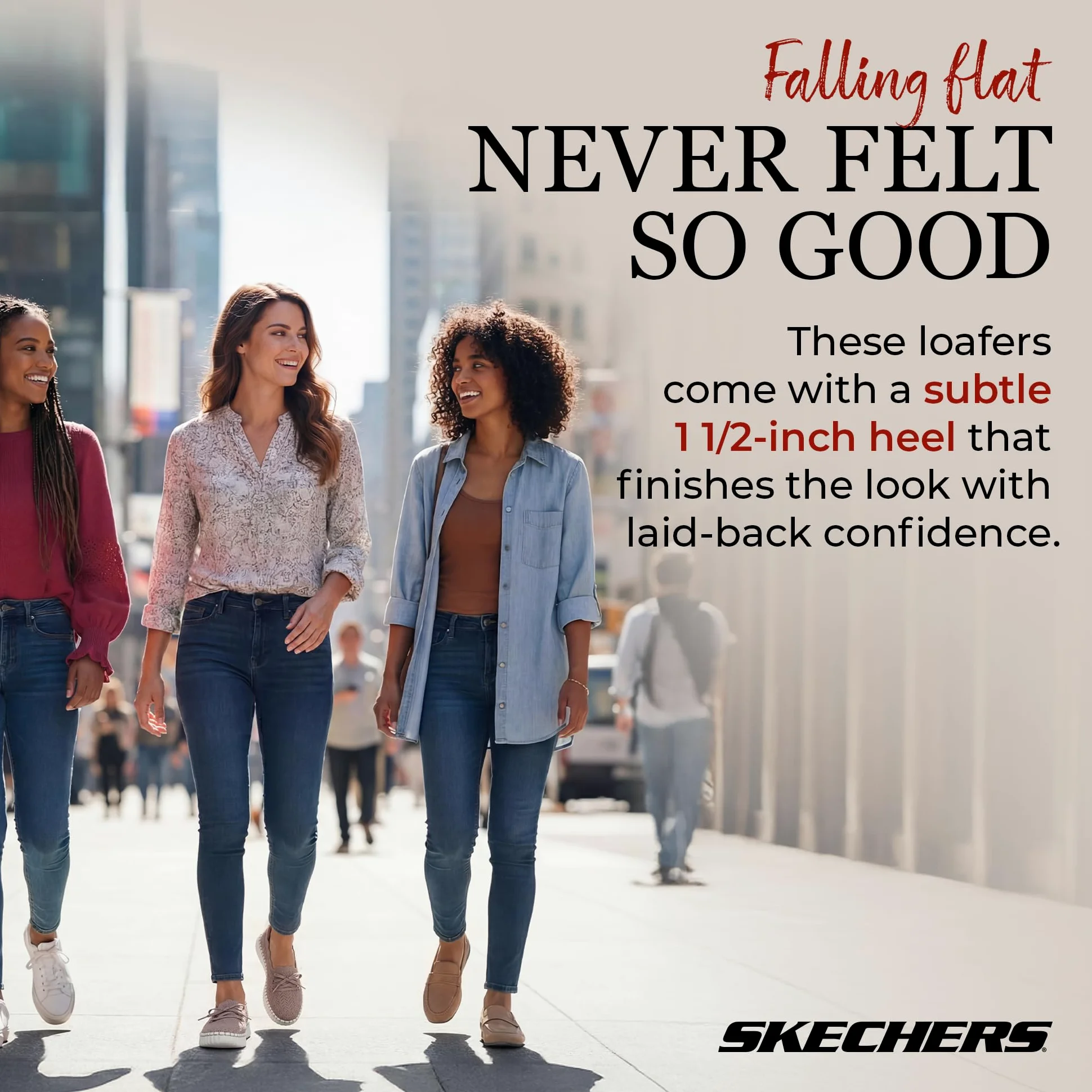 Skechers Kobiety Wilshire Blvd - Knit SailMokasyn