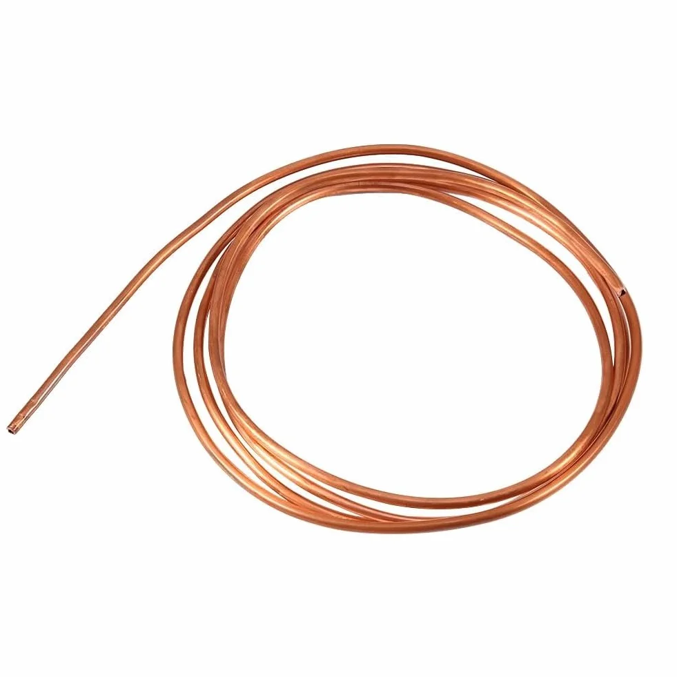 2 m miękka miedź rura - 2 m miękka rura miedziana średnica 3 mm x ID 2 mm do chłodzenia hydrauliki