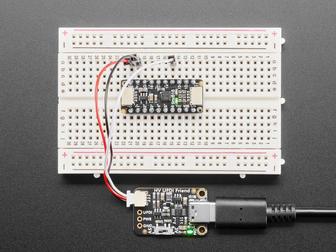 Adafruit High Voltage UPDI Friend, USB Serial UPDI, 5893