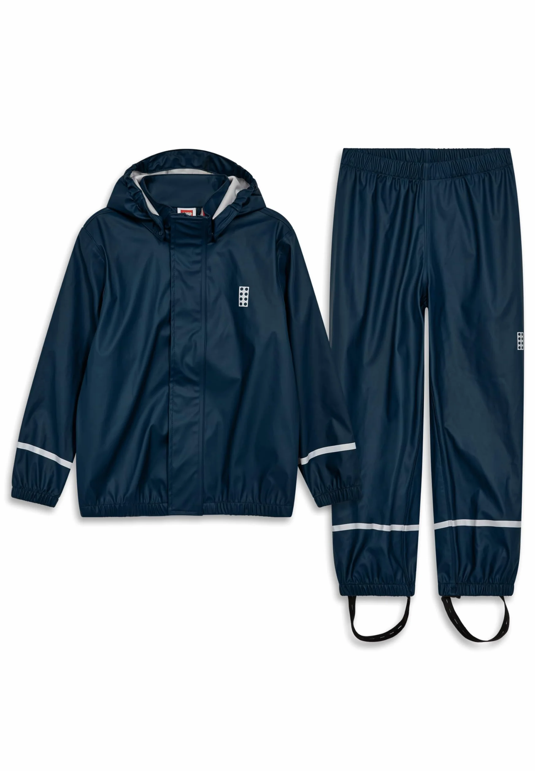 LEGO Wear Unisex Lego Wear zestaw przeciwdeszczowy 11010041 spodnie przeciwdeszczowe, 589., 152 cm