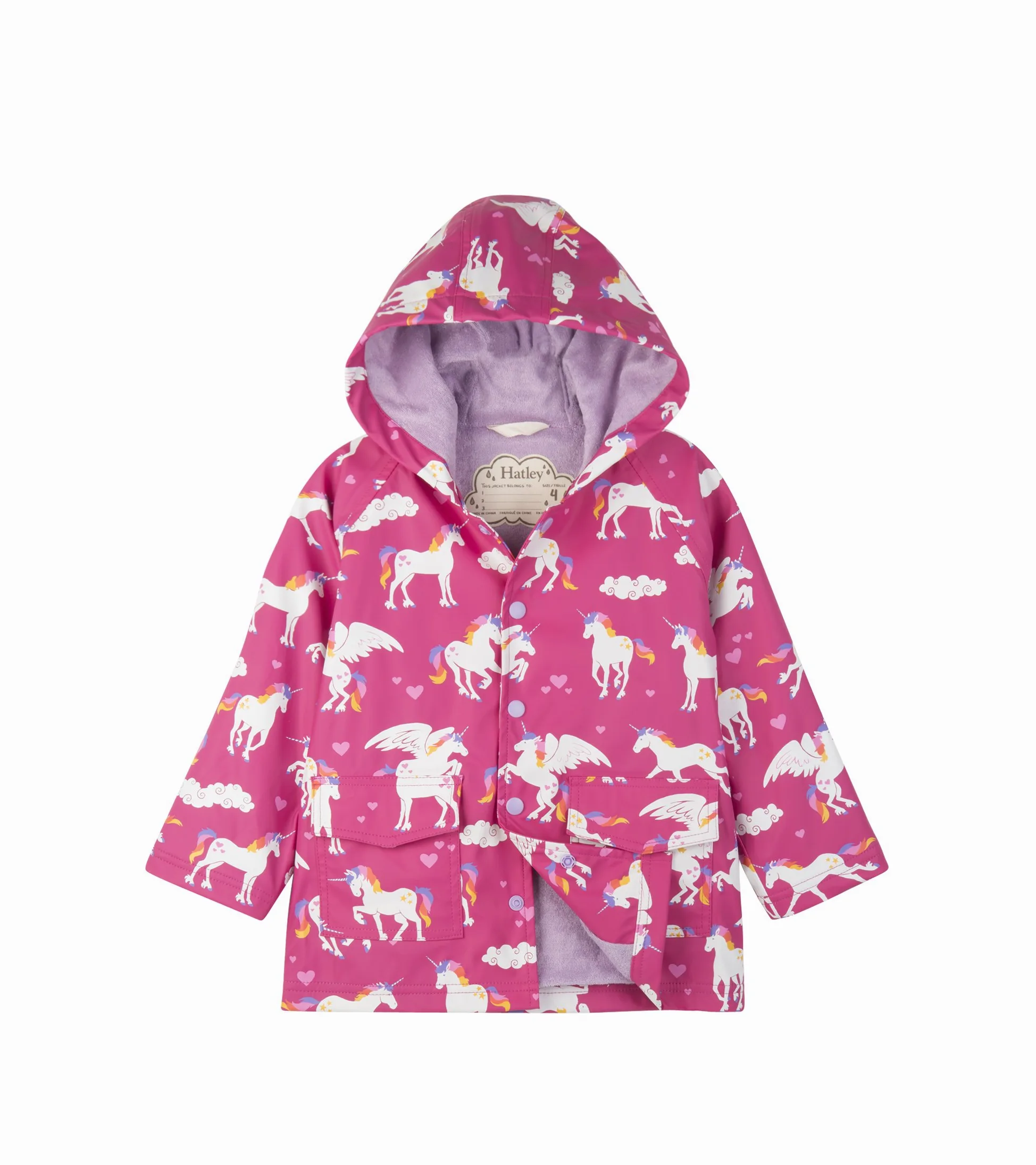 Hatley Płaszcz przeciwdeszczowy dziewczynki Printed Raincoat