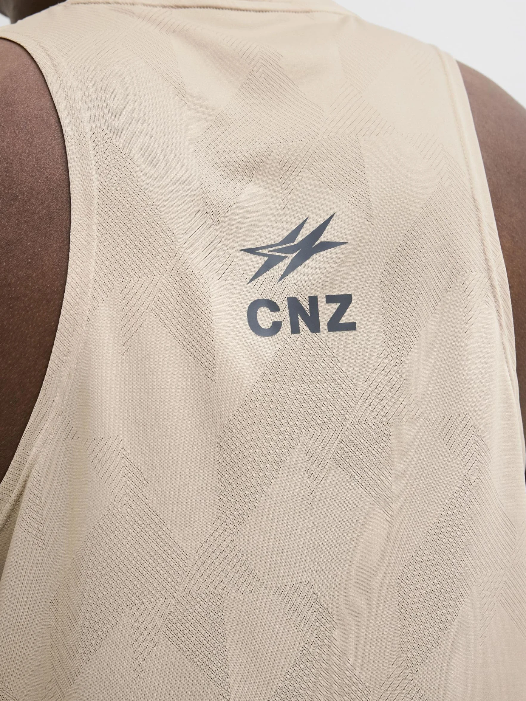 JACK & JONES Męski tank top sportowy CNZ, Czysty kaszmir., XL