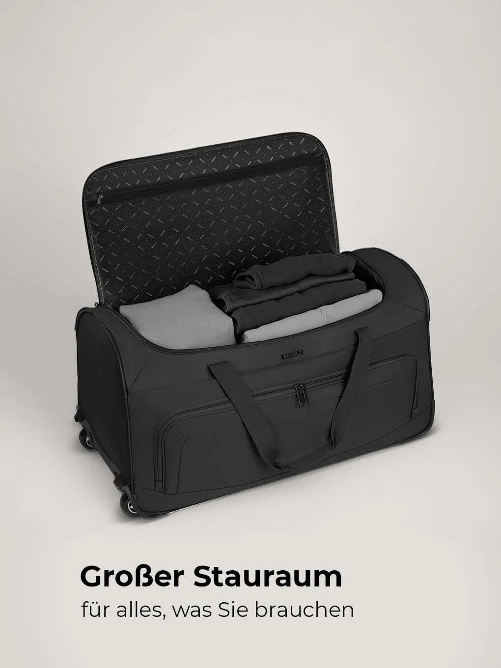 Stammartikel Duffle Essentials, czarny, L (71 cm)