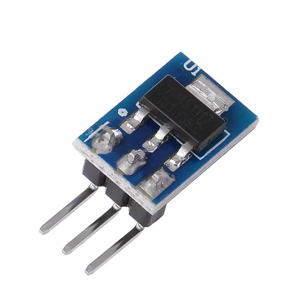 10 sztuk 5 V do 3,3 V Step-Down Buck moduł zasilacza DC 4,75 V-12 V do 3,3 V regulator napięcia 800 mA LDO Buck zestaw lutowniczy do Arduino
