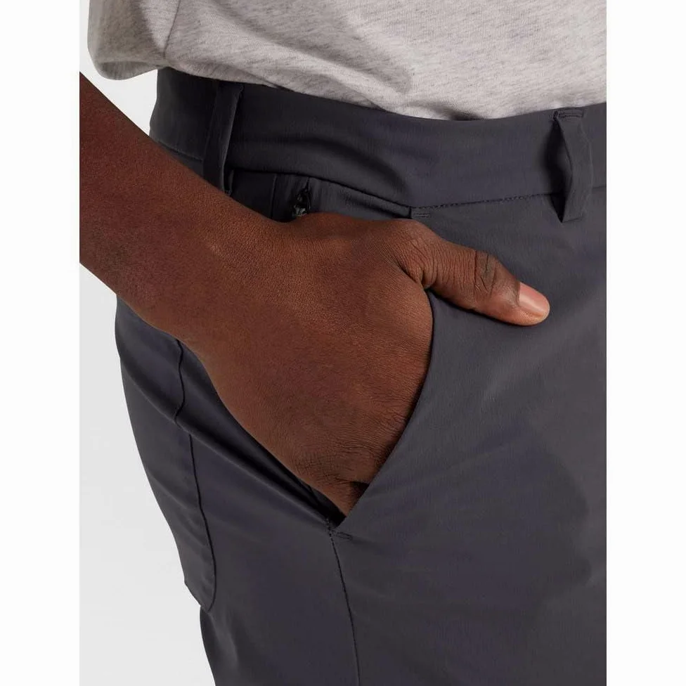 Marmot Meżczyzni Arch Rock Convertible Pant, Oddychające Spodnie Trekkingowe Zapinane na Zamek, Wodoodporne Spodnie Turystyczne, Długie Spodnie Z Odpinanymi Nogawkami, Dark Steel, 28