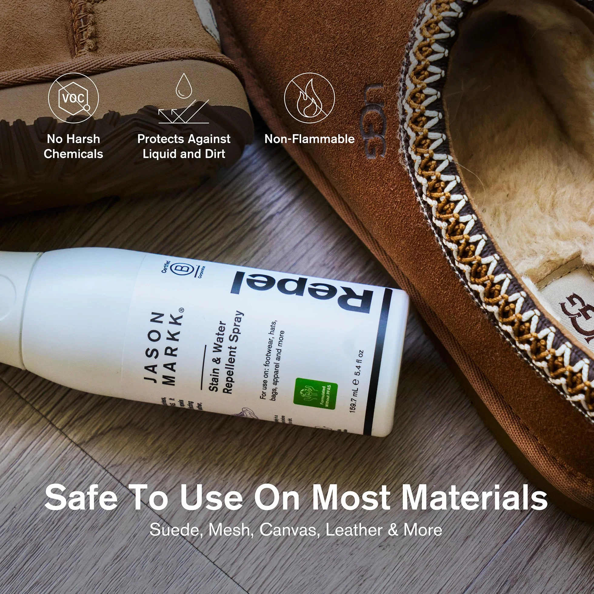 Jason Markk Repel Spray PFAS-Free Stain & Water Repellent 70AA