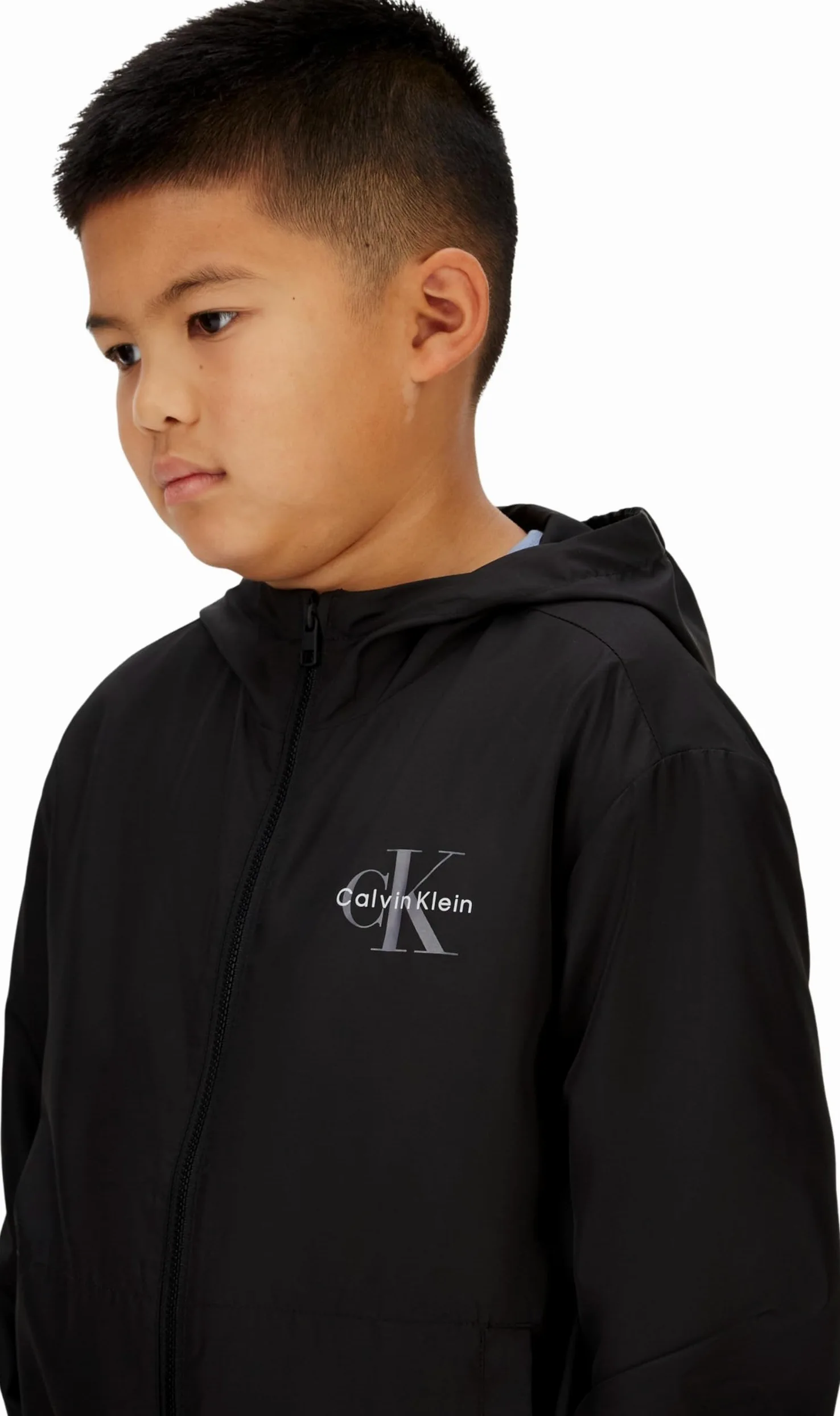 Calvin Klein Kurtka wiatrówka Chłopcy Monologo Essential Jacket Ib0ib02639
