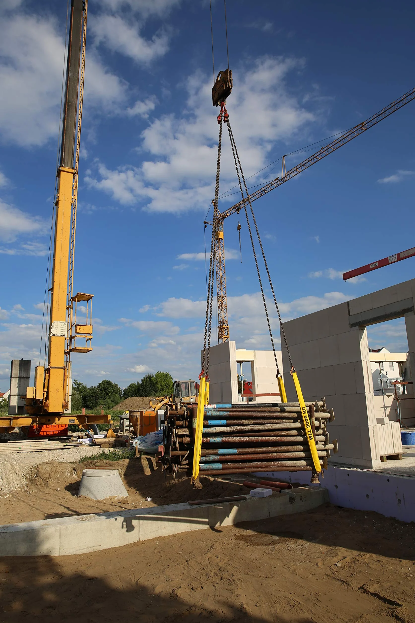 Braun 30021RS pętla okrągła o nośności 3000 kg, obwód 2 m, bez końca, z rdzeniem poliestrowym, żółta