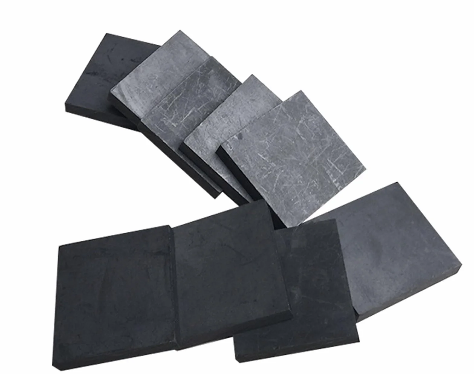 Graphite Ingot Block 99.9% High Purity EDM Graphite Plate 200x100x1mm 5pcs