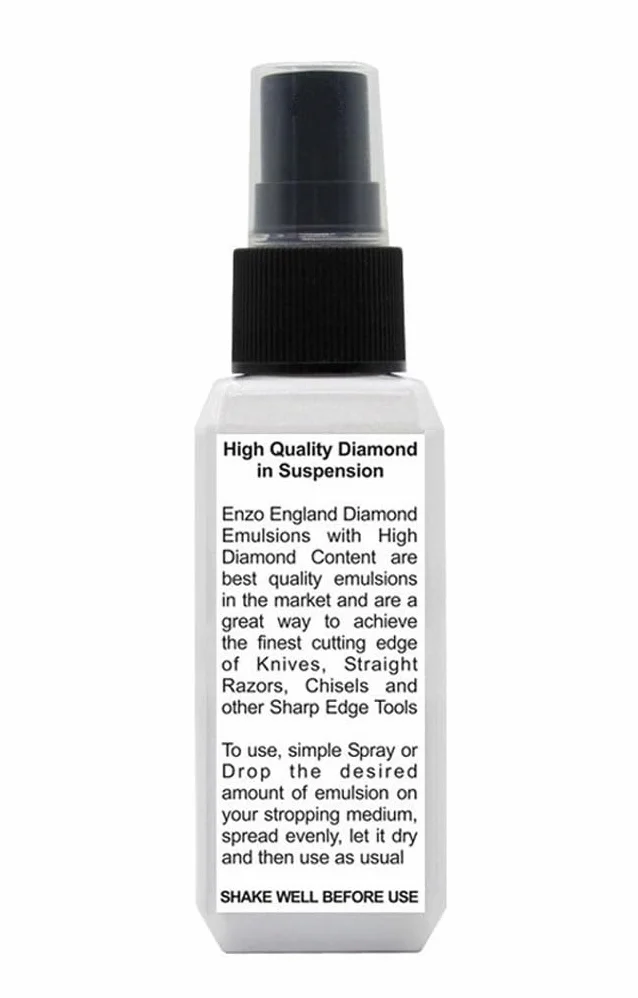 50 ml Poly Diamond Stropping Emulsion Premium Quality Suspension Ostrzałka do noży Poly Diamond Spray Mikrostopienka 0,5, 0,25, 1,0, 2,0 i 4,0 (4,0 mikrona)