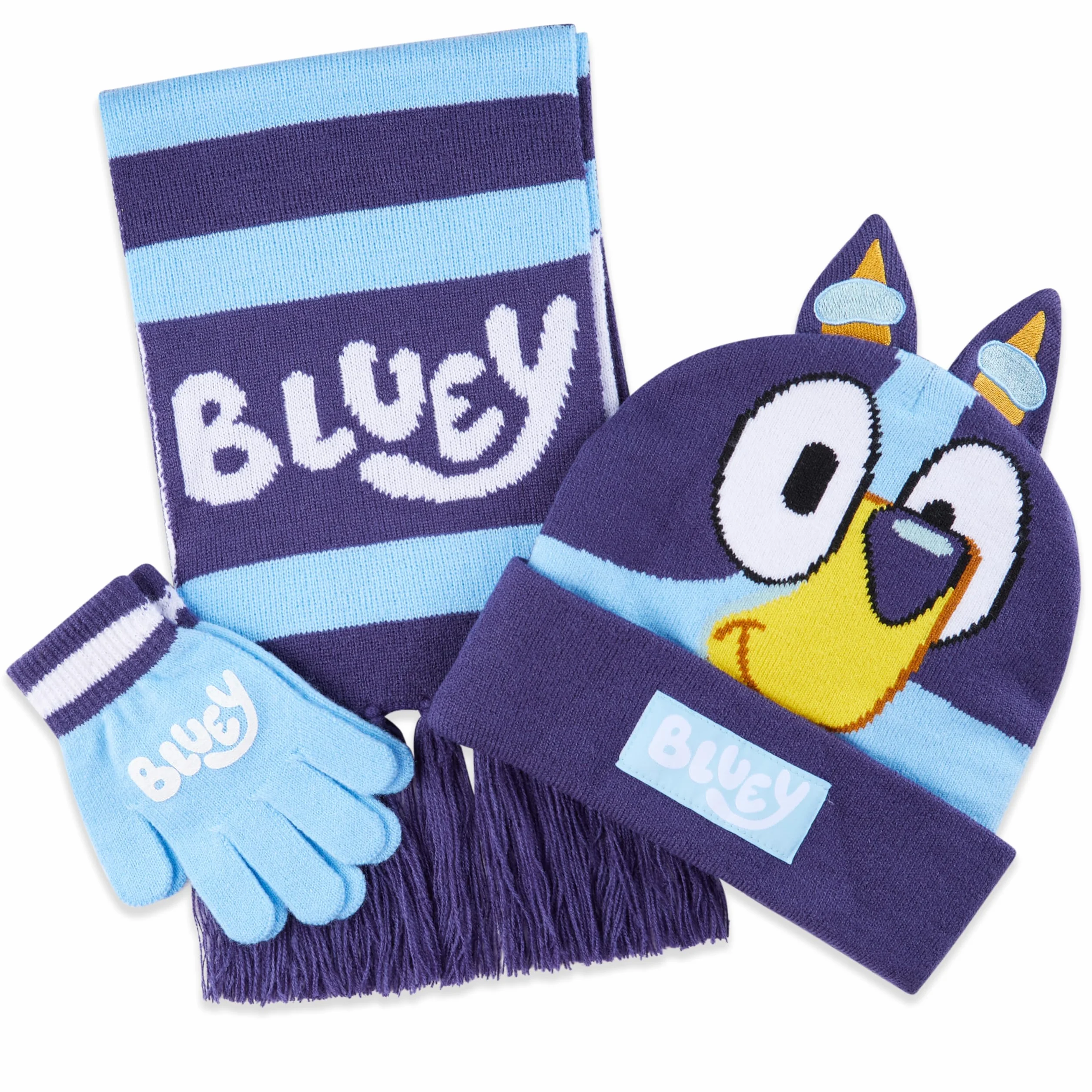 Bluey Zestaw zimowy 3 sztuki Niebieska marynarka wojenna