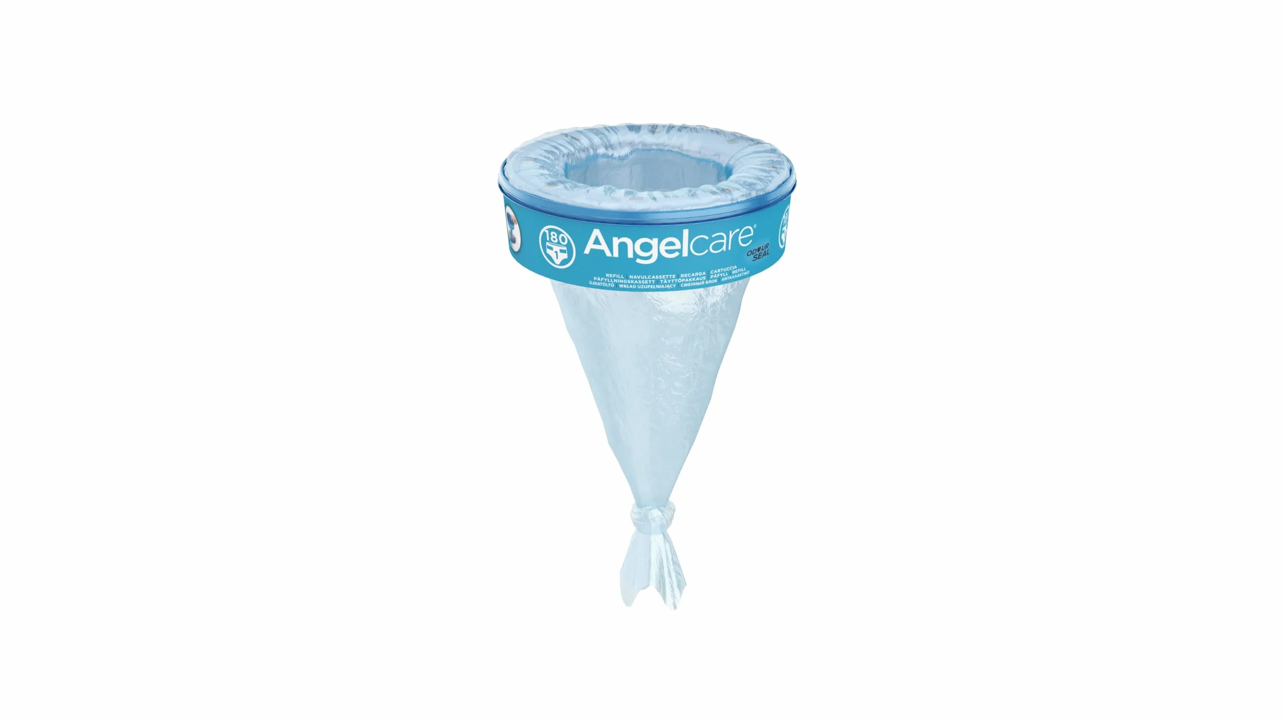 Angelcare AR9003EU Kaseta Uzupełniająca, Niebieski, 3 sztuki