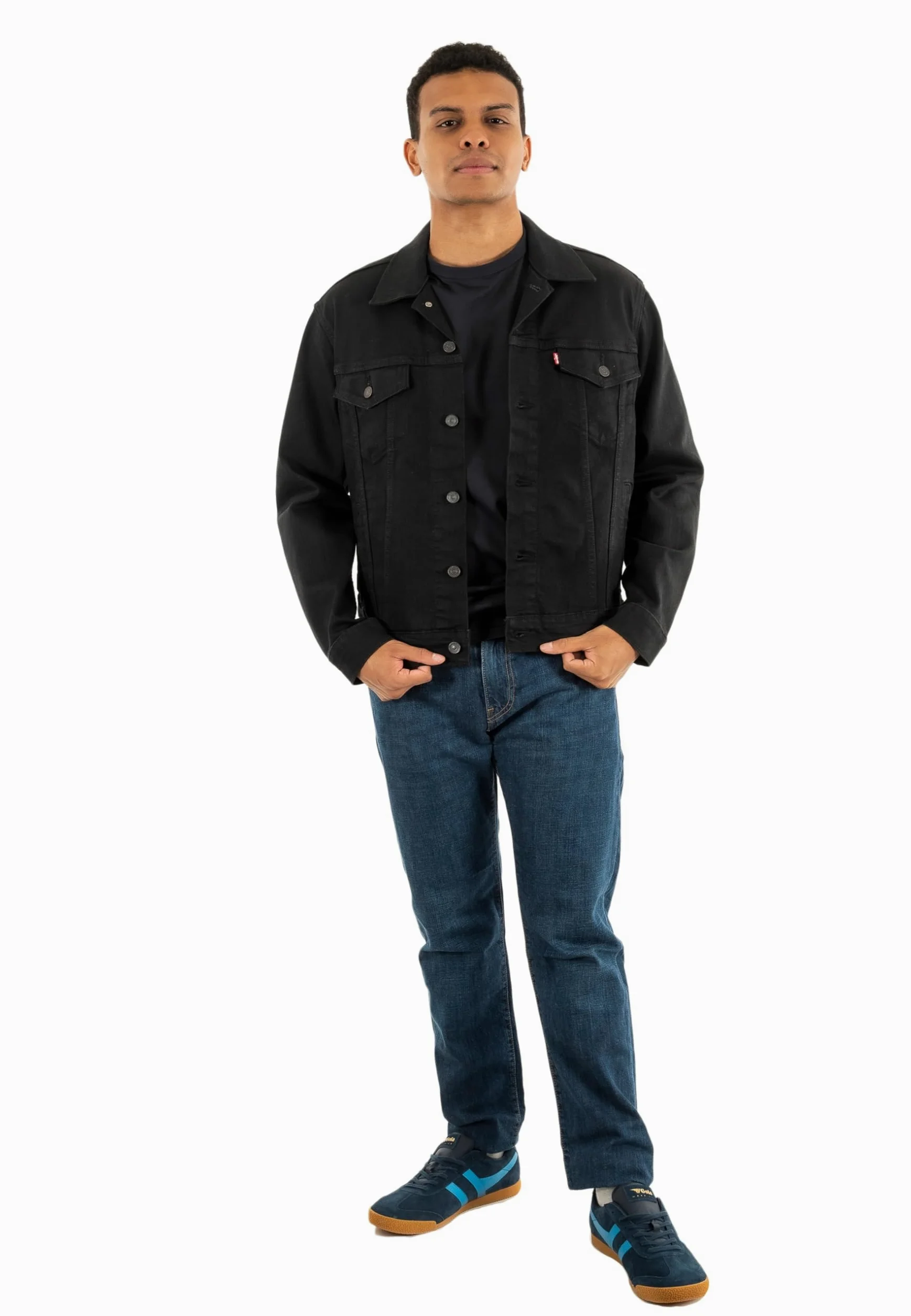 Levi's The Trucker Jacket Mężczyźni,Dark Horse,XL