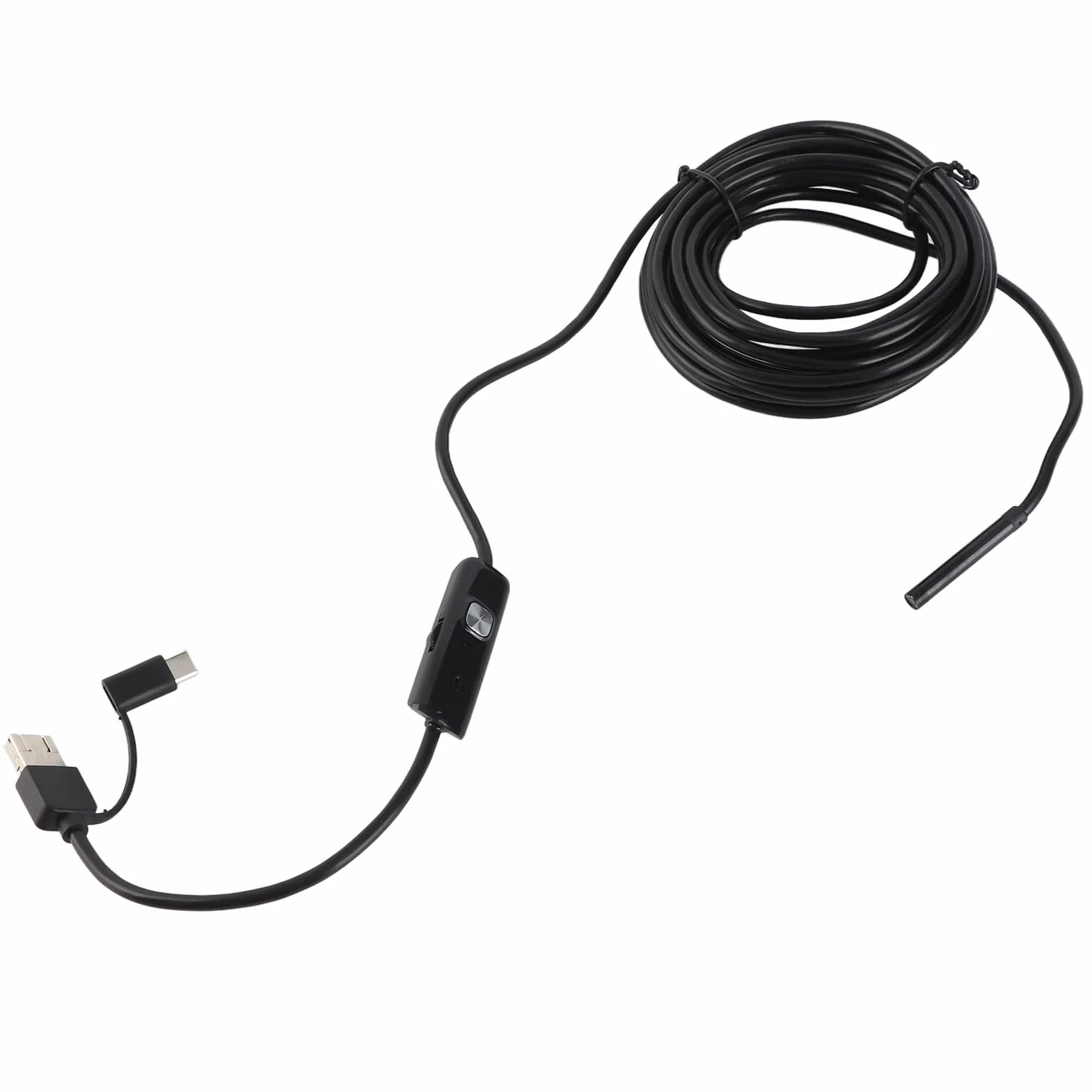 Endoskopowa Kamera Inspekcyjna 3 w 1 Telefon Komórkowy PC Kamera Endoskopowa Typu USB Wodoodporny Boroskop Inspekcyjny ze światłem LED