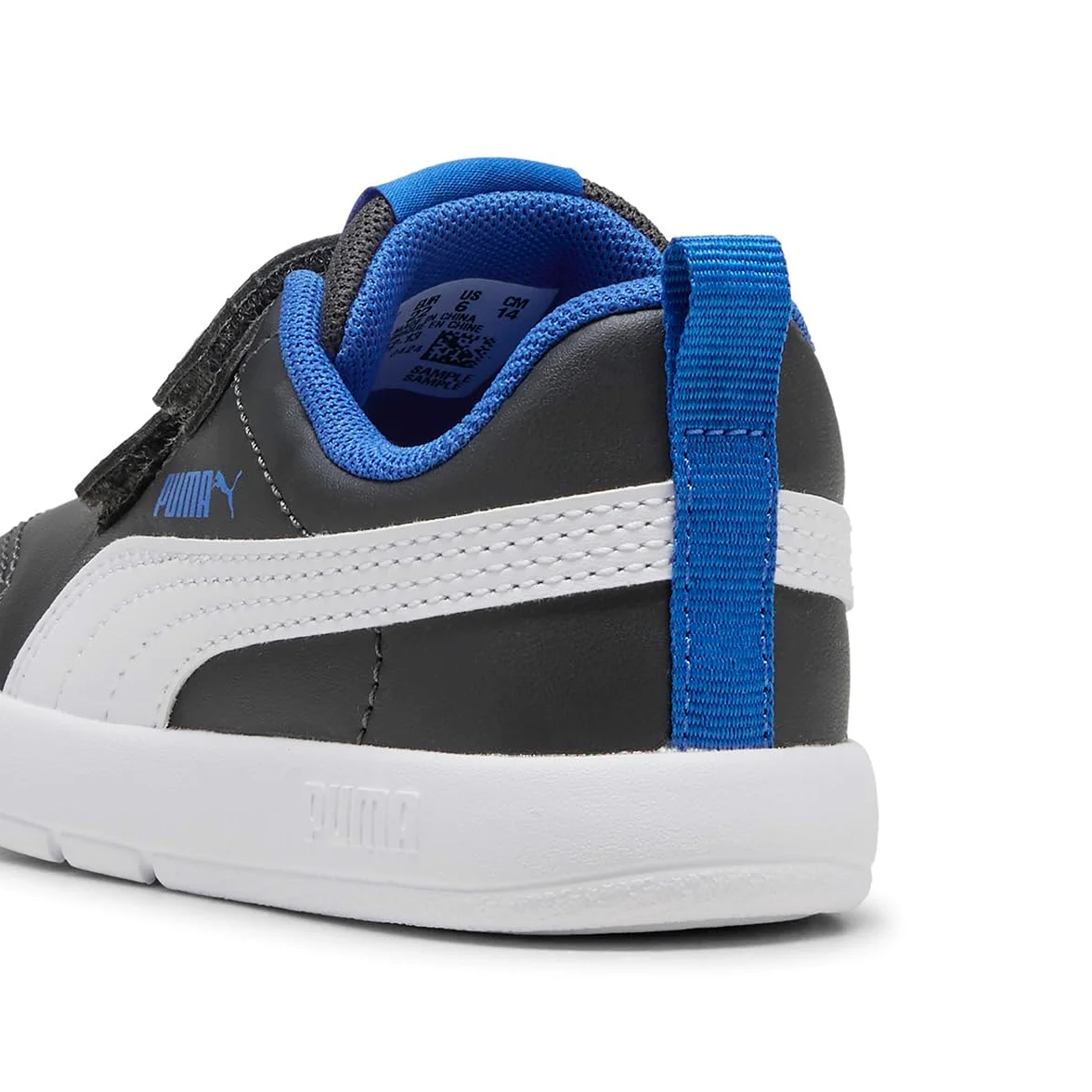 PUMA Unisex Courtflex V3 dziecięce buty niemowlęce, V3 V White Clyde Royal, 9 UK
