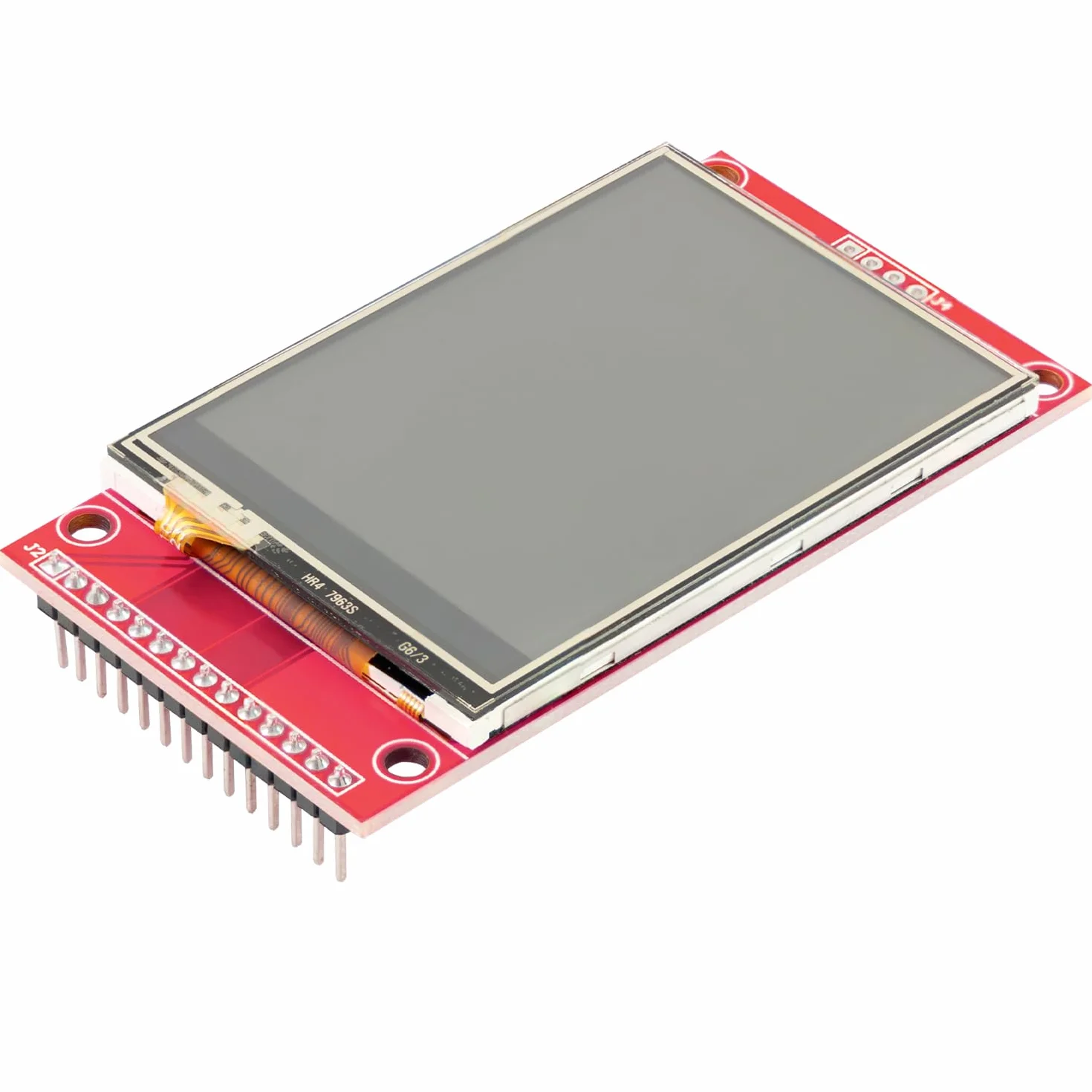 AZDelivery 1 x 2,4 cala LCD TFT ekran dotykowy - Kompatybilny z Arduino i Raspberry Pi - Rozdzielczość 320 x 240, sterownik ILI9341, interfejs SPI