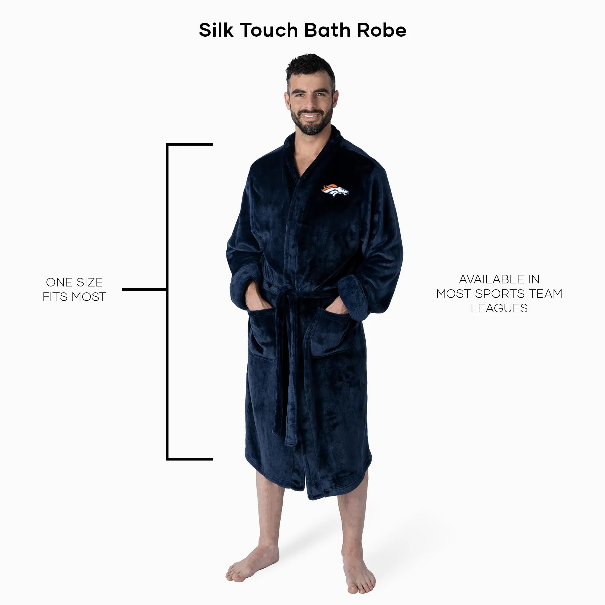 Northwest NFL Silk Touch męski szlafrok Lounge, rozmiar L/XL