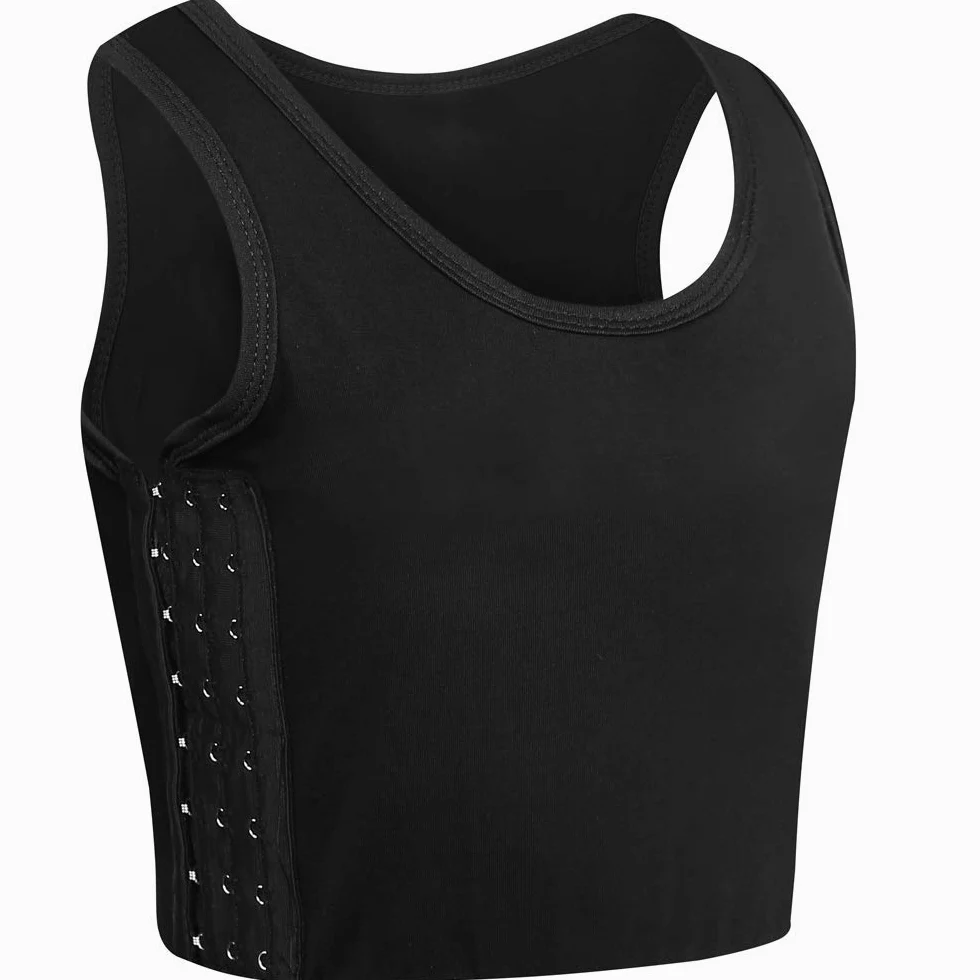 XUJI Tomboy Cheat Binder Oddychająca bawełna z gumką zespołu dla damskiego transgendu FTM