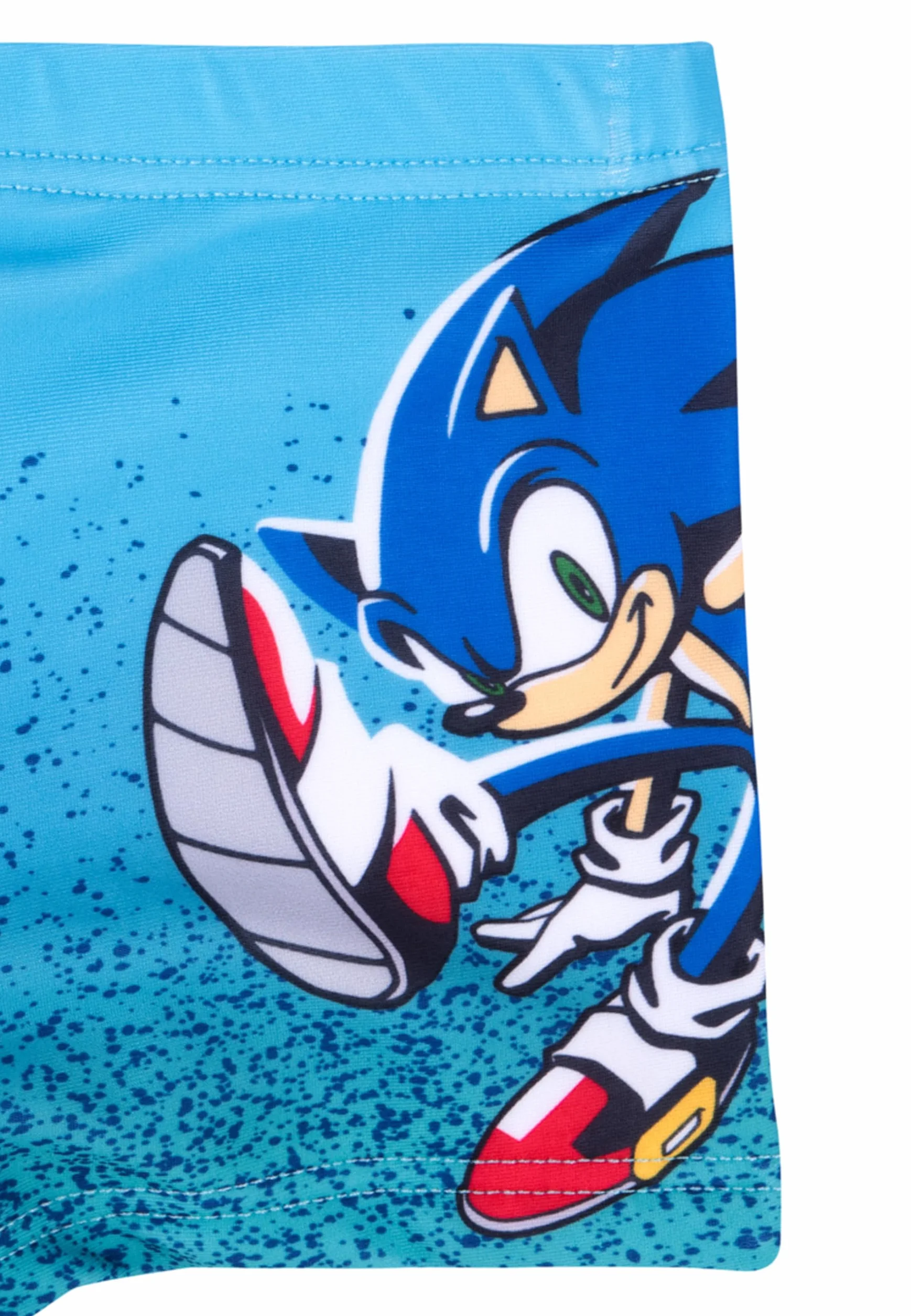 United Labels Sonic The Hedgehog kąpielówki dla chłopców – dzieci kąpielówki spodnie kąpielowe spodnie niebieskie