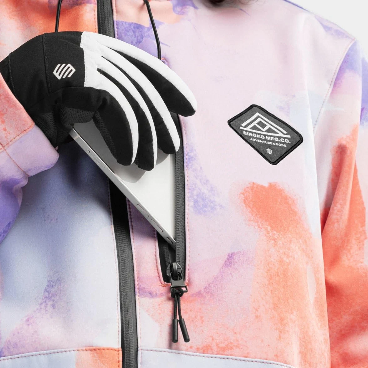SIROKO - Kurtka Narciarska Softshell dla Kobiet Siroko W2-W Chréa - XS - Wielokolorowy