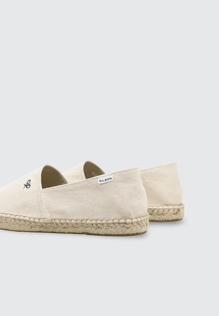 SILBON 10114 Flat ESPADRILLES Mężczyźni