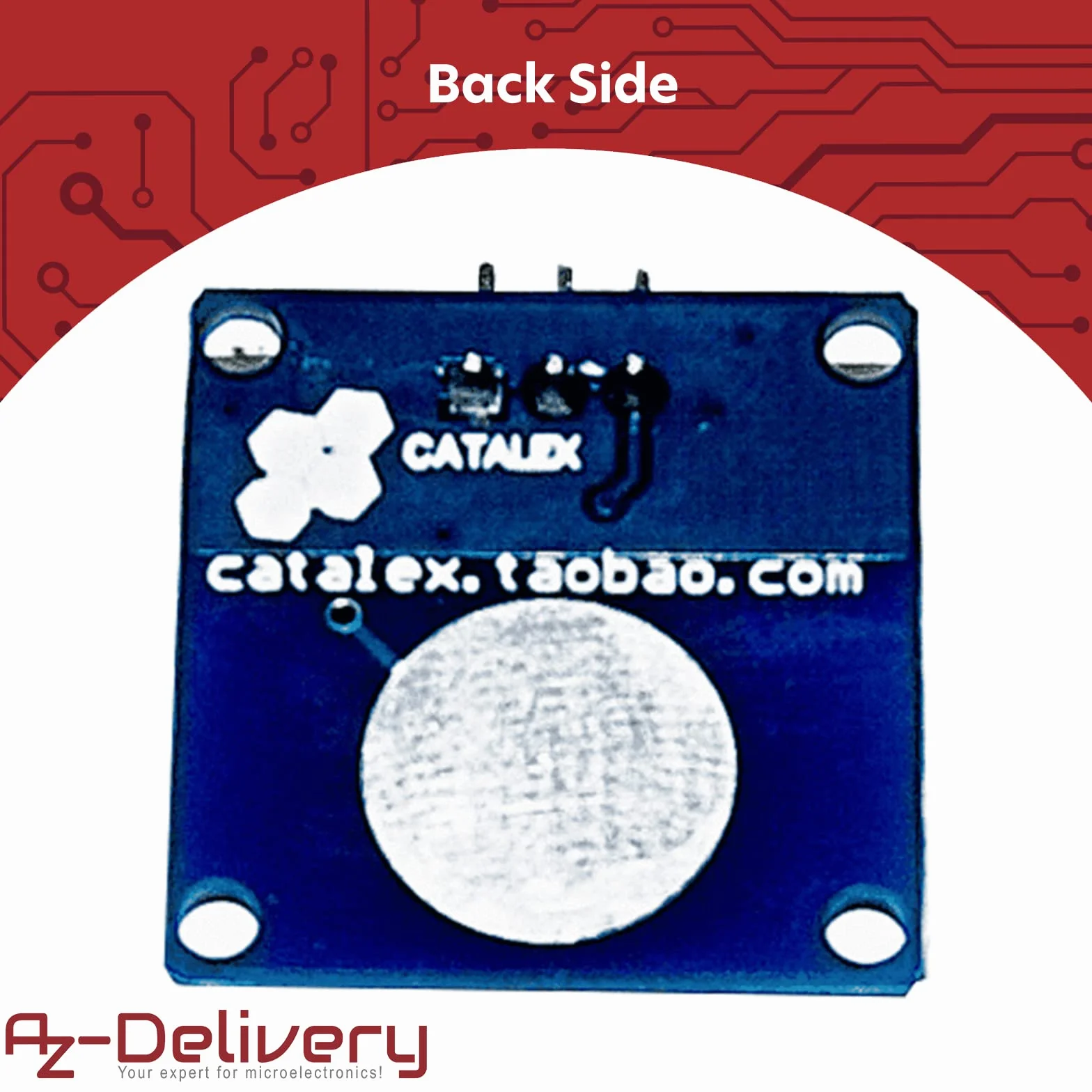 AZDelivery 5 x Cyfrowy pojemnościowy czujnik dotykowy TTP223B, moduł przełączający kompatybilny z Arduino i Raspberry Pi, w tym E-Book!