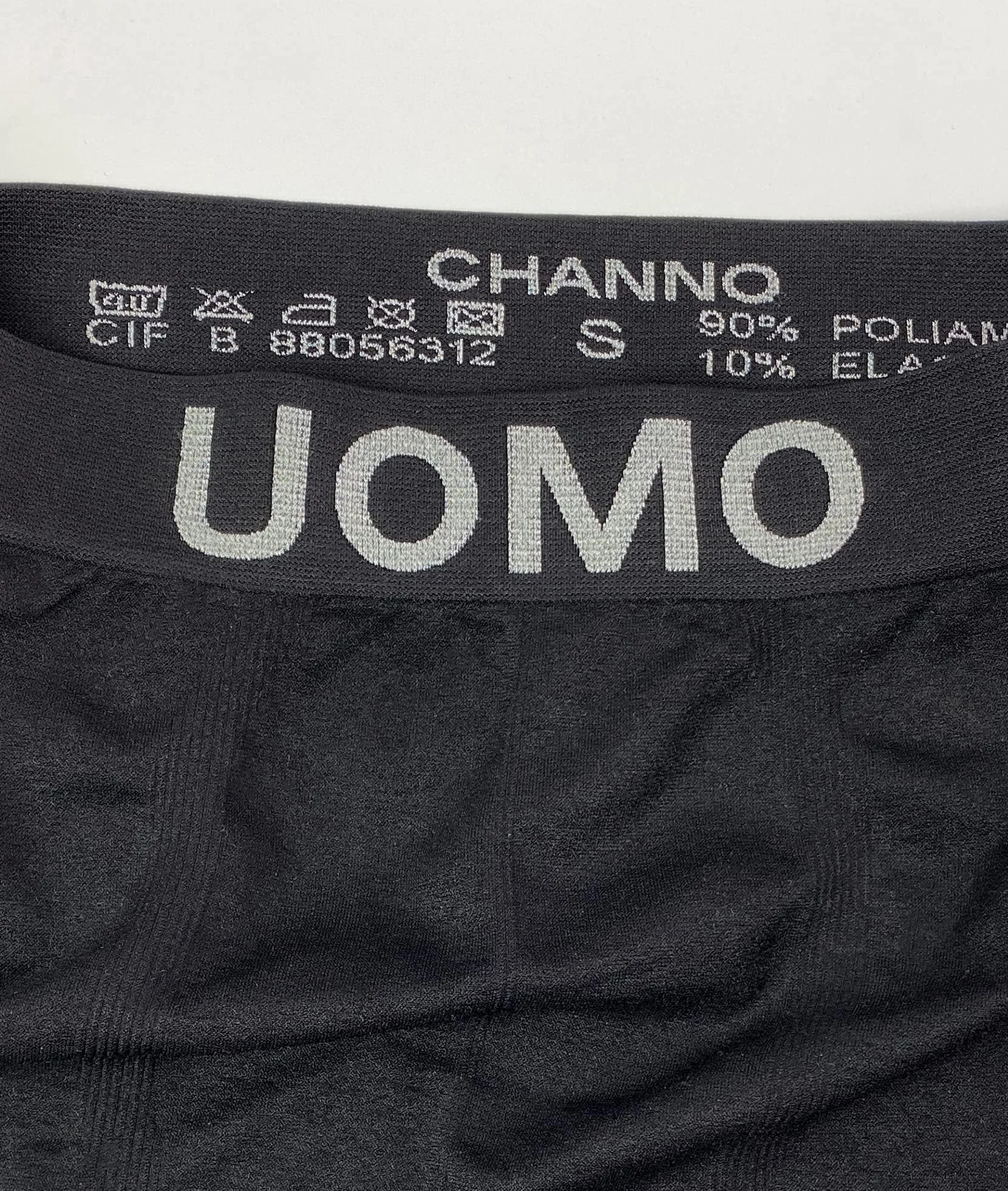 Channo Pack Majtki Bokserki męskie z Nylon bezszwowe Jednolite kolory UOMO