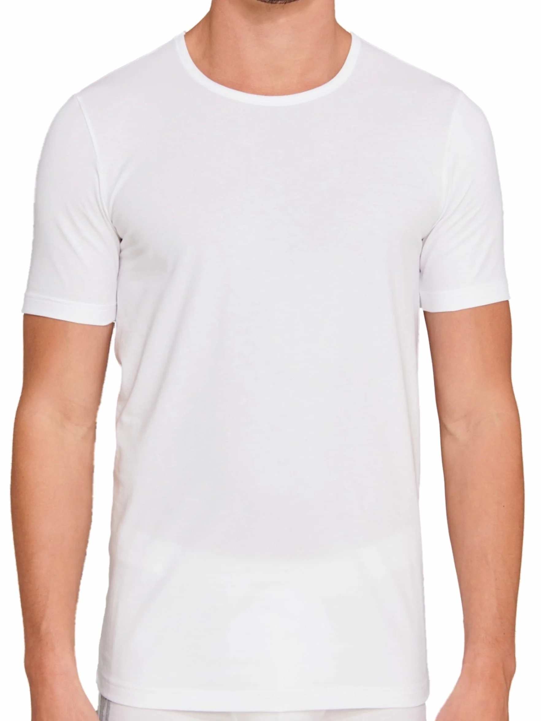 Schiesser Bielizna Mężczyźni 95/5 Organic Cotton Unterhemd Rundhals