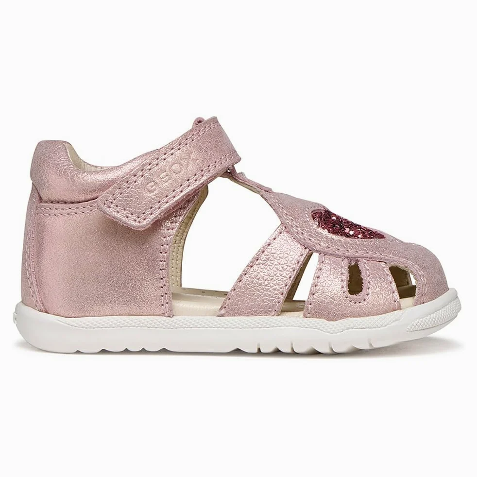 Geox Niemowlęta - dziewczynki B Sandal Macchia GirSandały