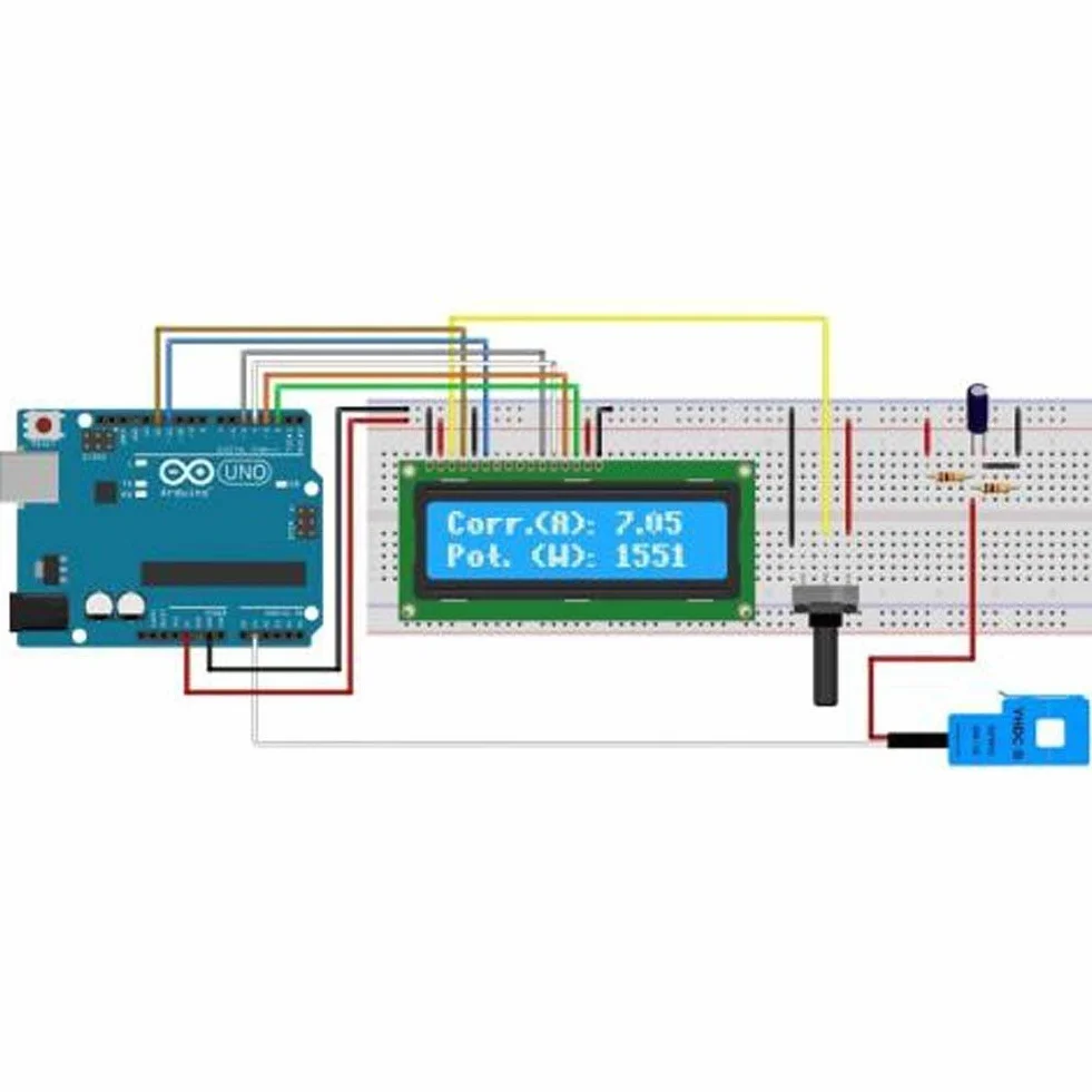 DollaTek SCT-013-000 Transformator z podzielonym rdzeniem z czujnikiem pr?du zmiennego 100A