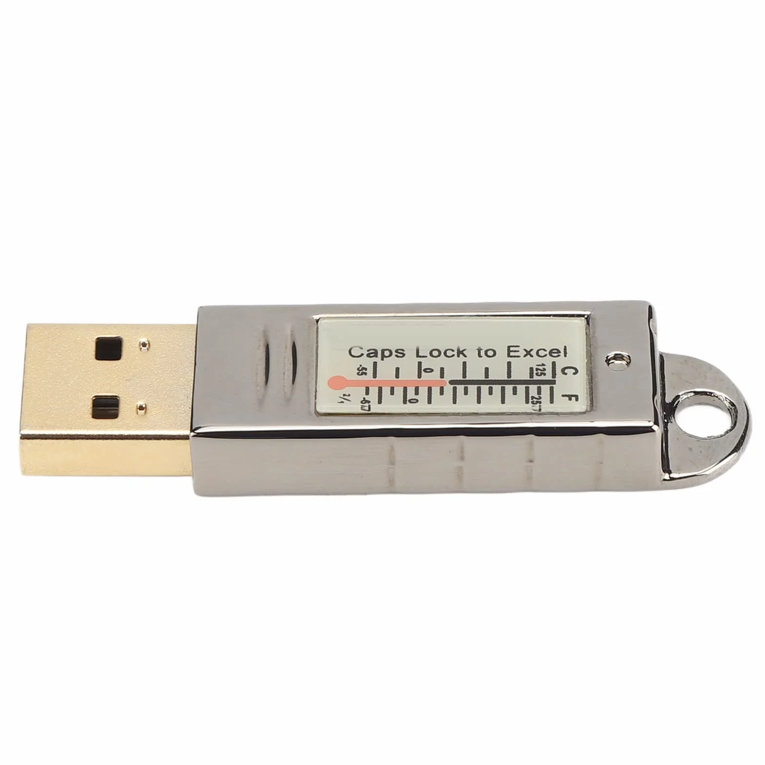 Termometr USB, Wodoodporny Rejestrator Temperatury z Czujnikiem Temperatury Alarm Górnego Dolnego Limitu Temperatury do Laptopa PC -67~257℉