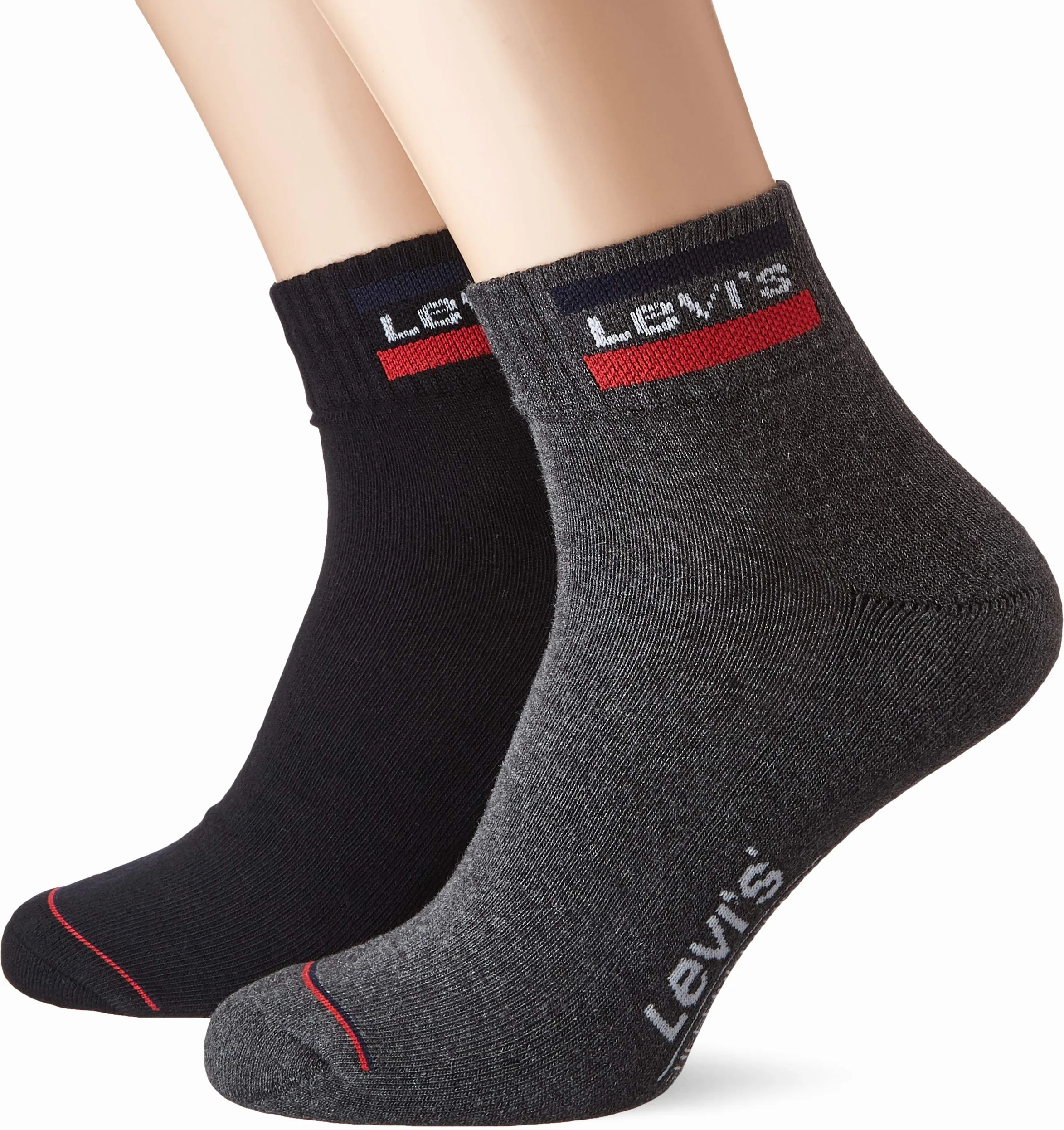 Levi's Skarpety Mężczyźni Mid Cut Logo 2p