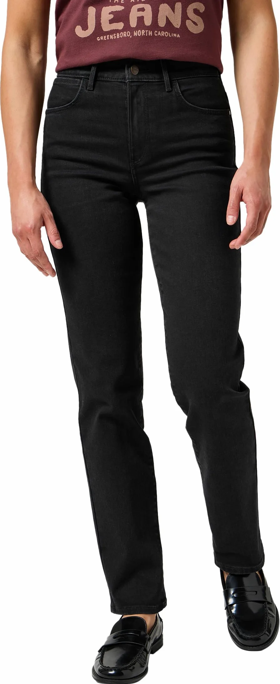 Wrangler Prosty - Dżins Kobiety