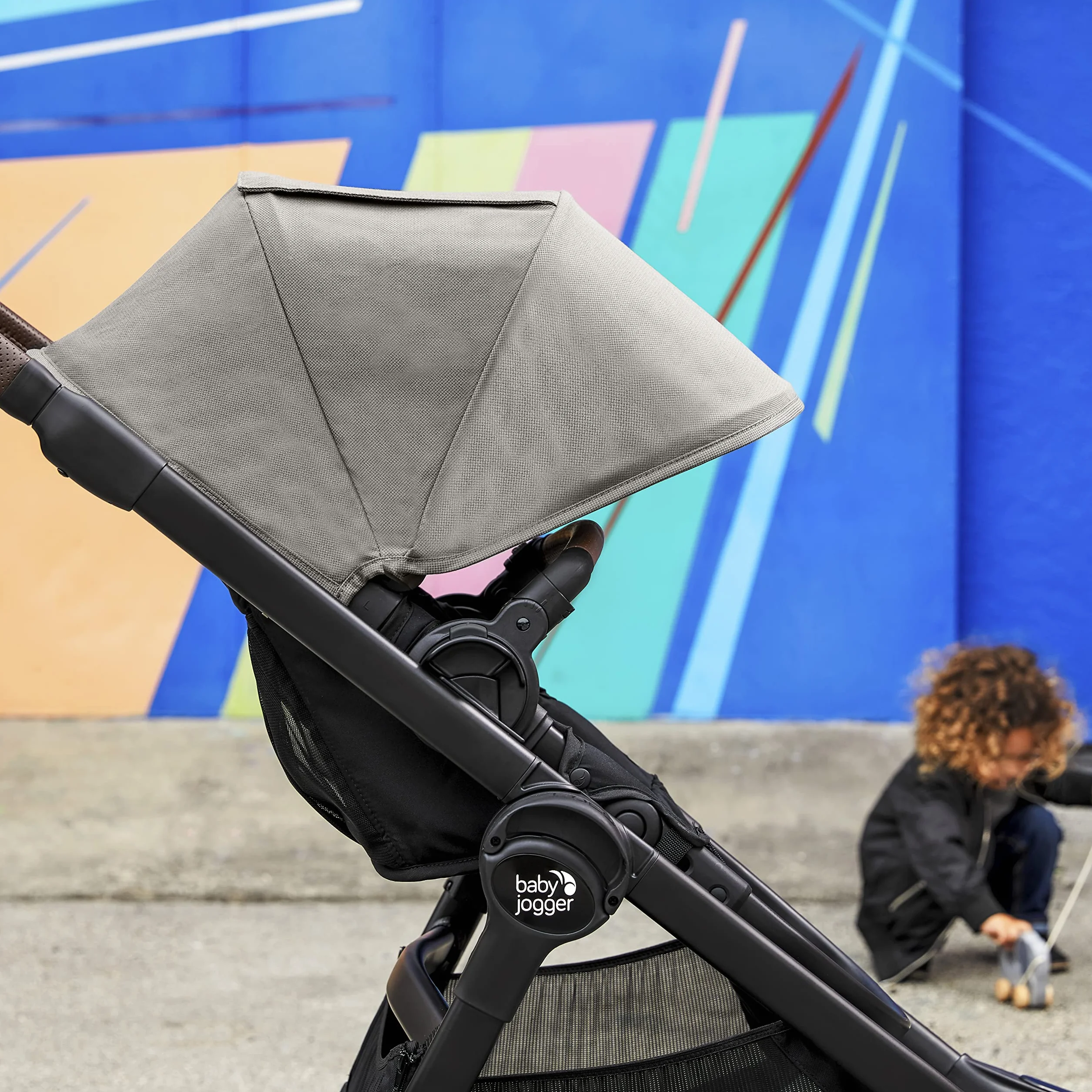 Baby Jogger City Select 2 modułowy wózek dla rodzeństwa, bliźniaków | lekki i kompaktowy wózek dziecięcy kombi | 28 kombinacji | Radiant Slate