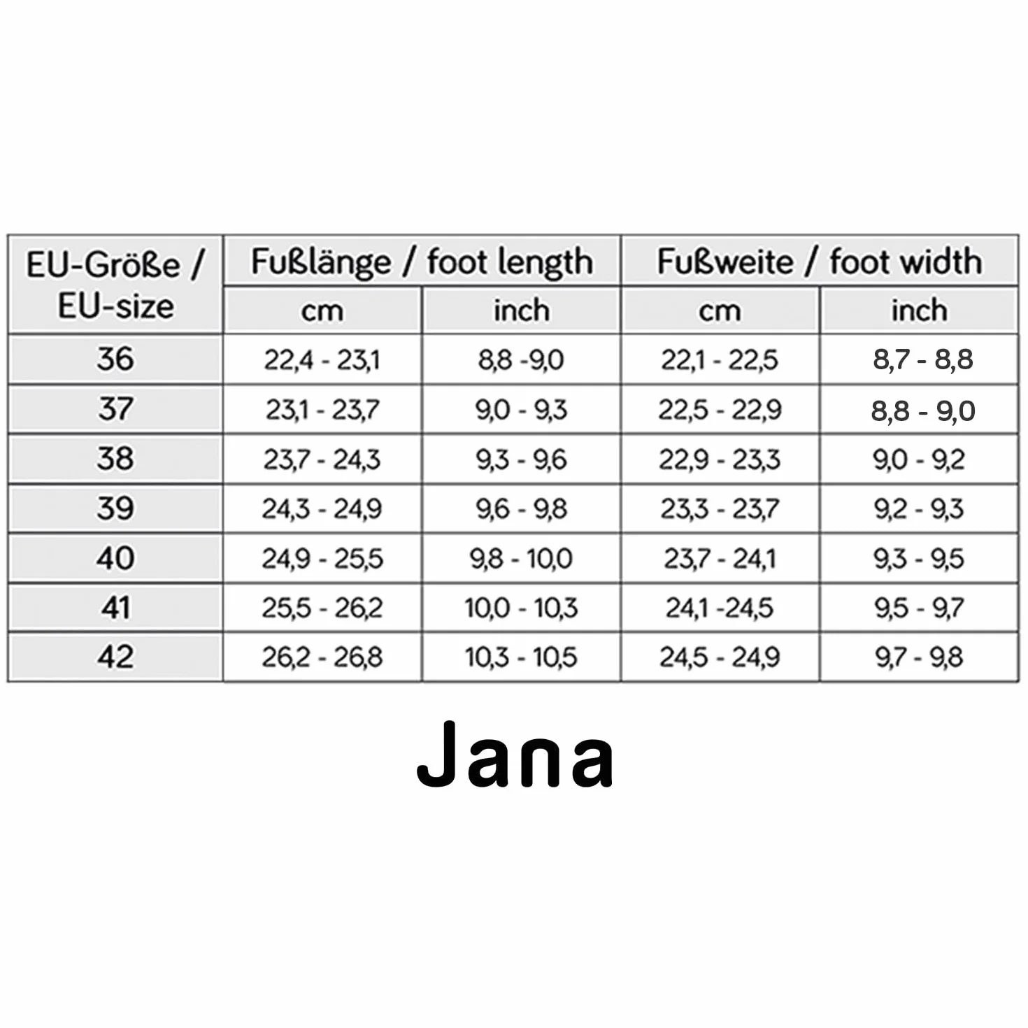 Jana Pompa 8-29460-42