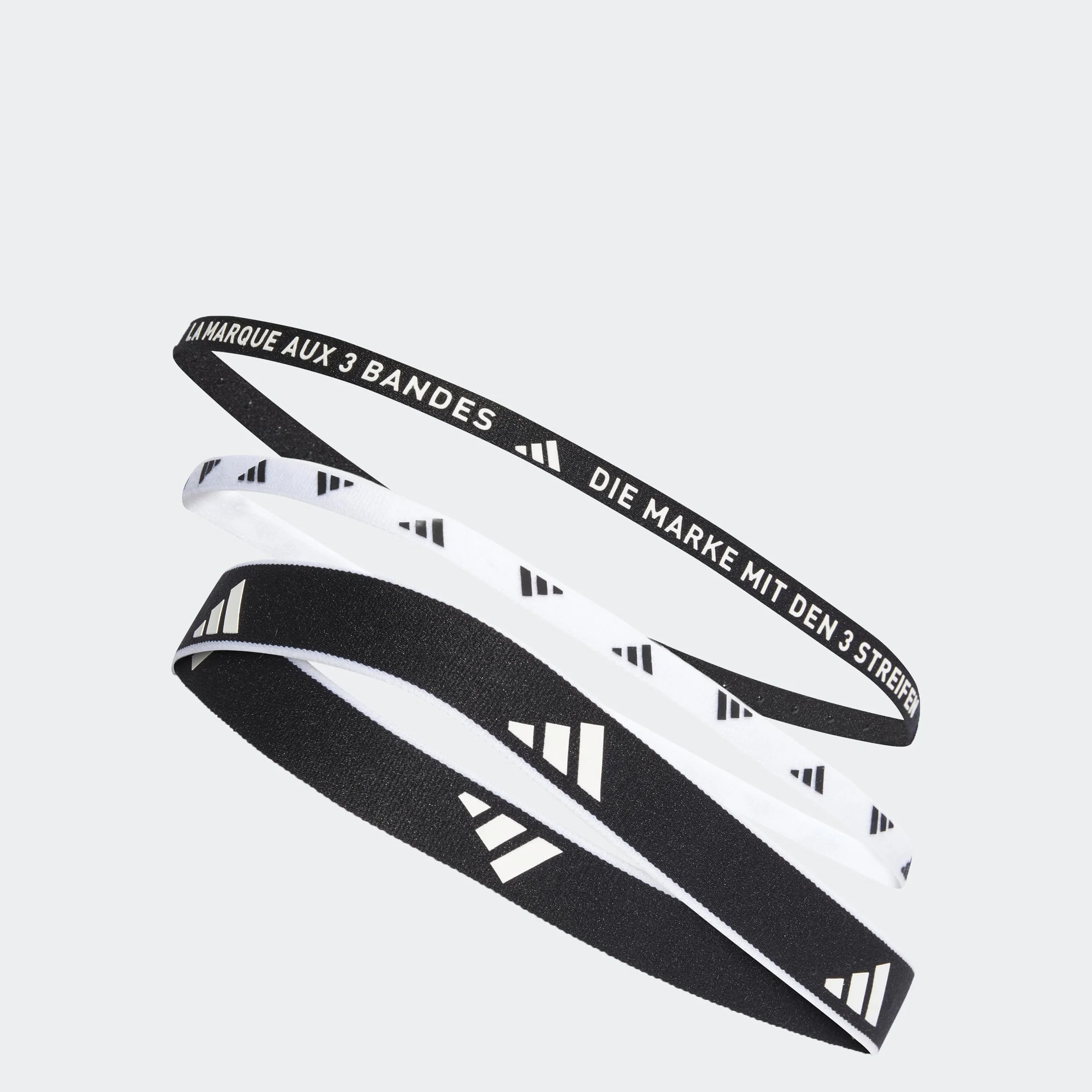 adidas Unisex opaski treningowe o wielu szerokościach 3 w opakowaniu, L